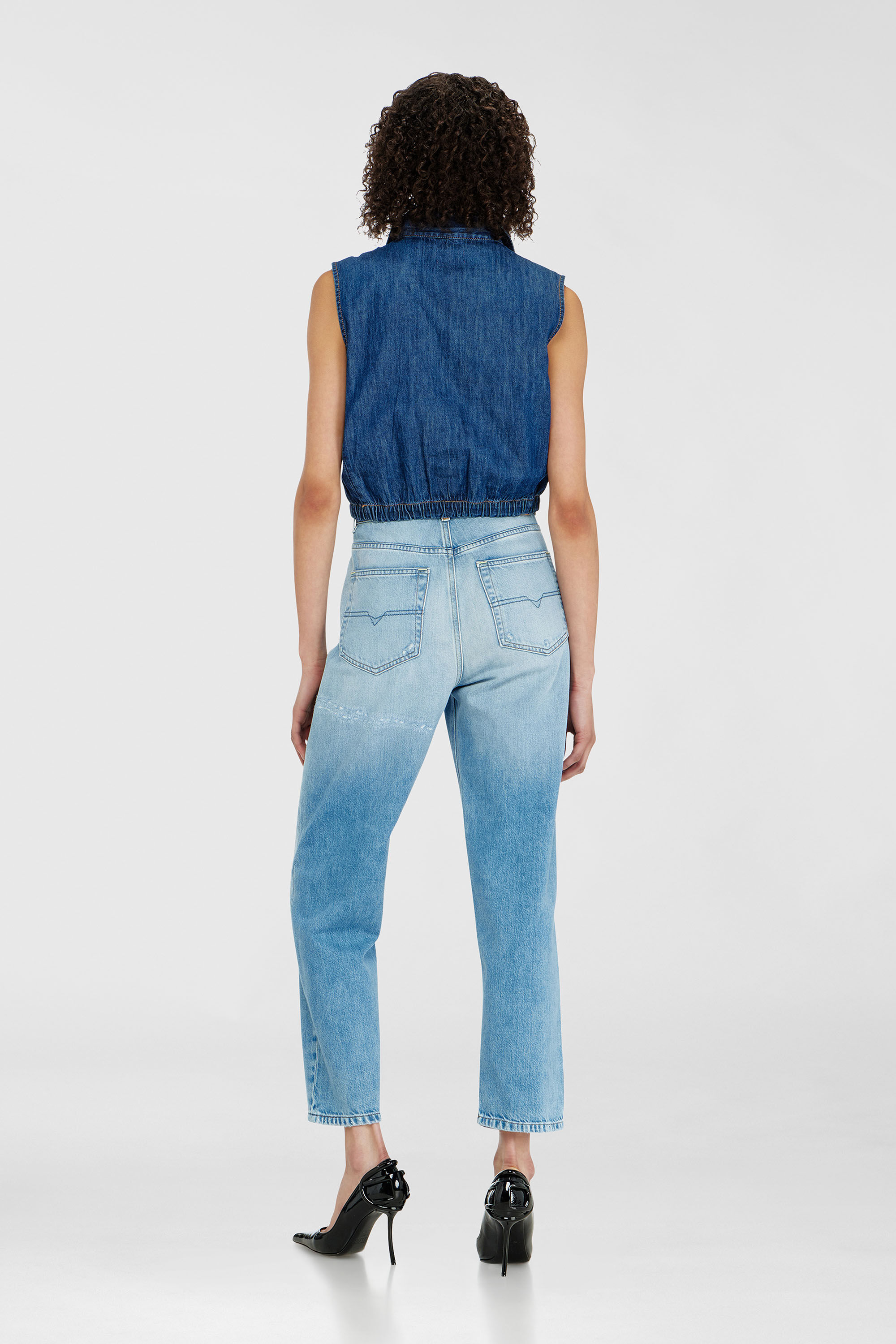 High waisted straight jeans | Diesel® US