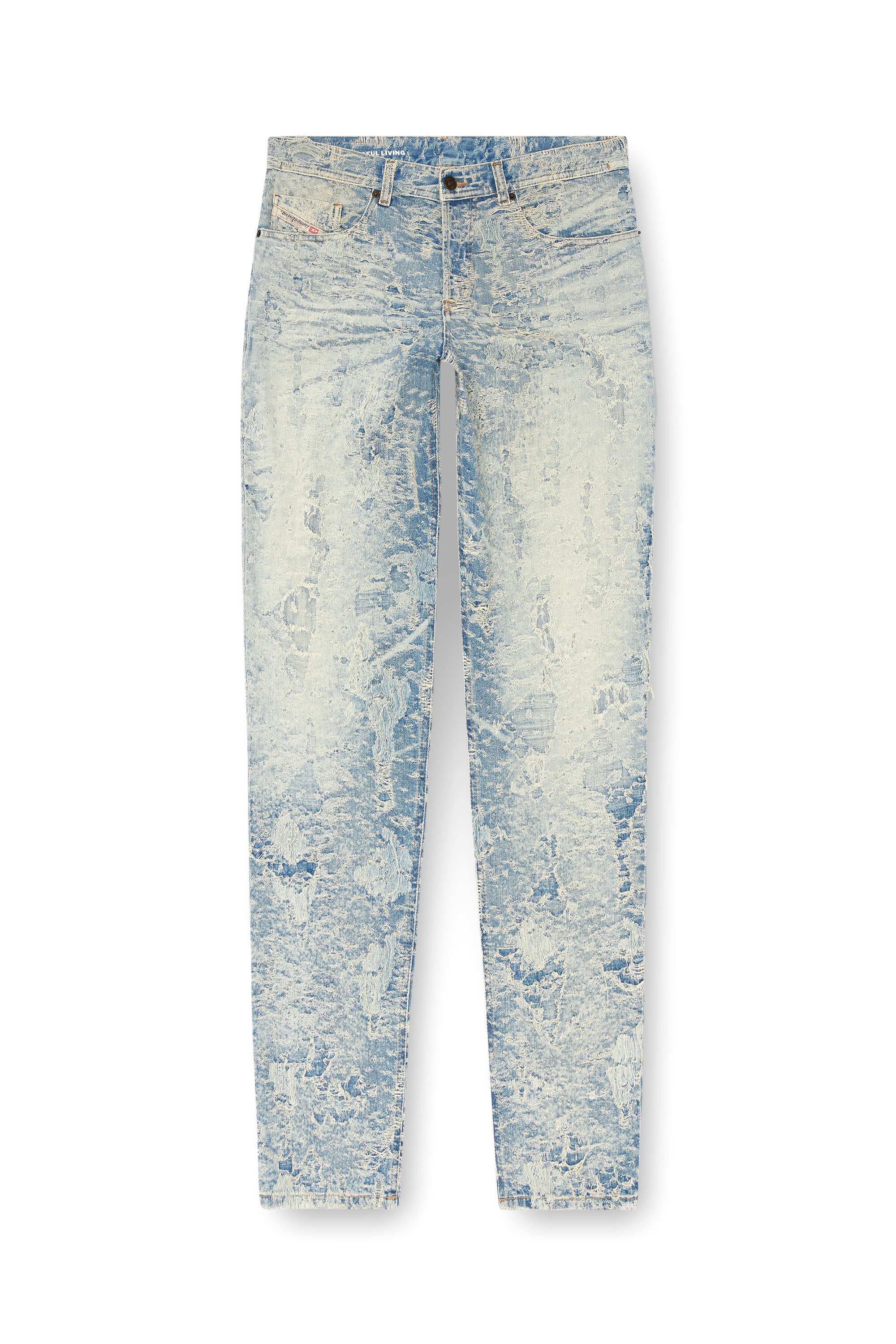Diesel - Male's Regular Jeans 2023 D-Finitive 007Z7, Light Blue - 2