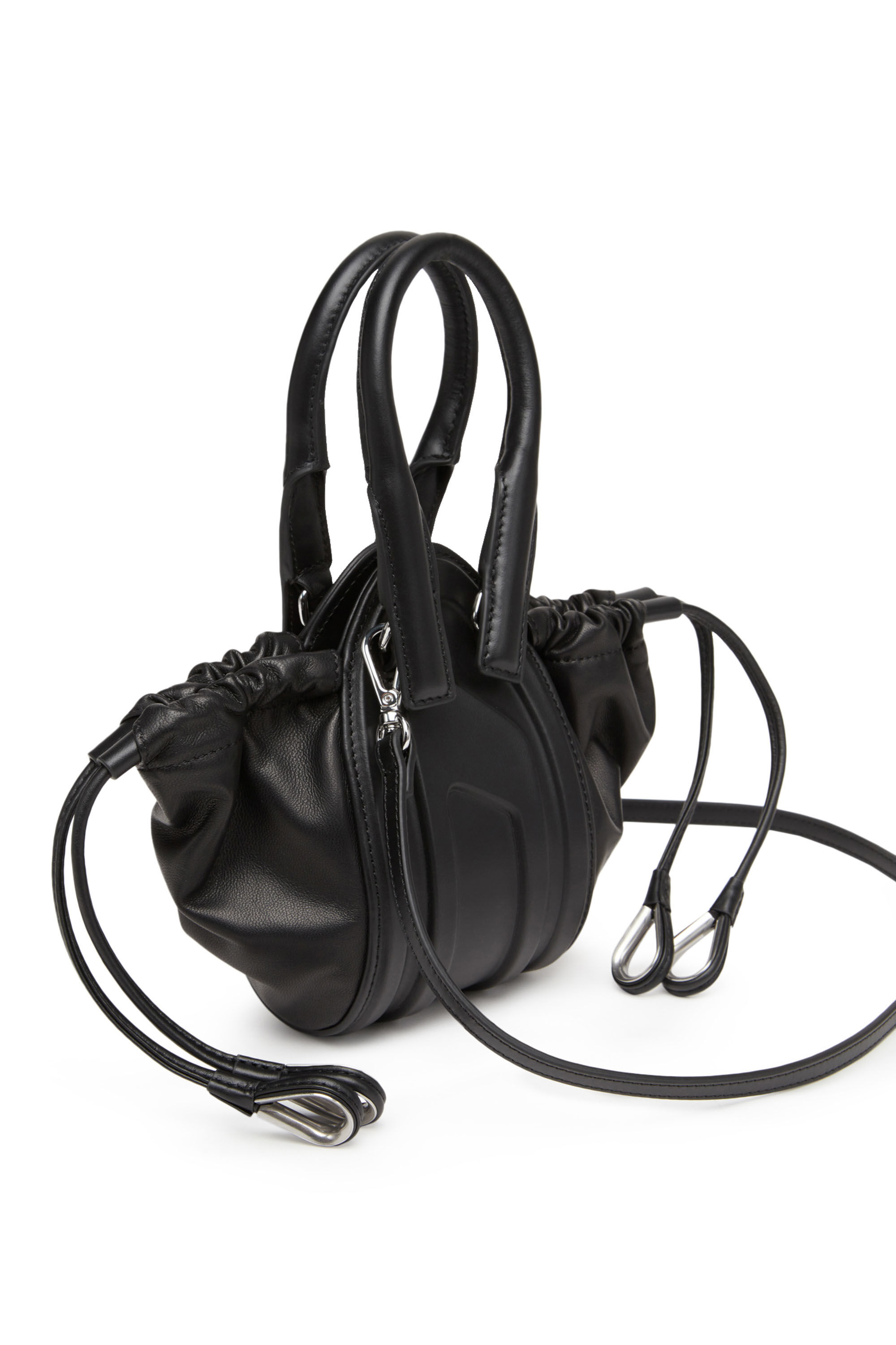 Diesel - 1DR-FOLD XXS, Female's 1DR-Fold XXS - Handbag in nappa leather in Black - 5