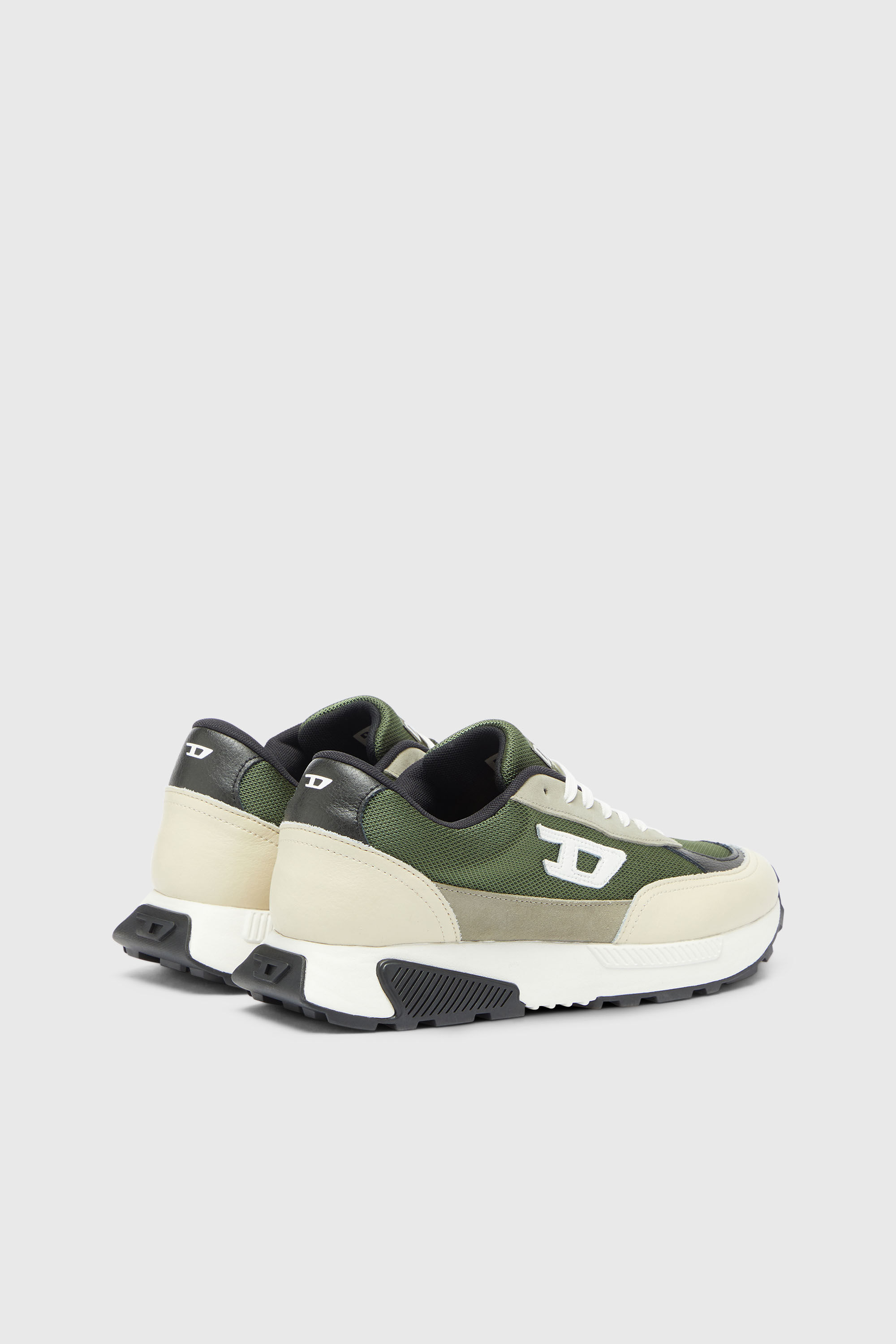 Diesel - S-TAME D-UP, S-Tame-D - Zapatillas con detalles de ante y malla Hombre in Multicolor - 3