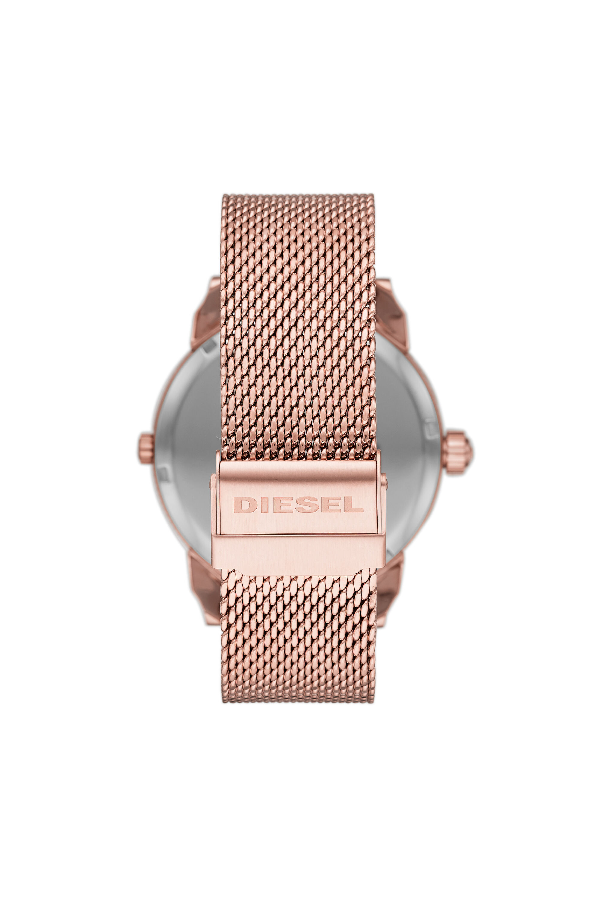 Diesel - DZ5600, Woman's Mini Daddy Multifunction Rose Gold-Tone Stainless Steel Watch in Pink - 2