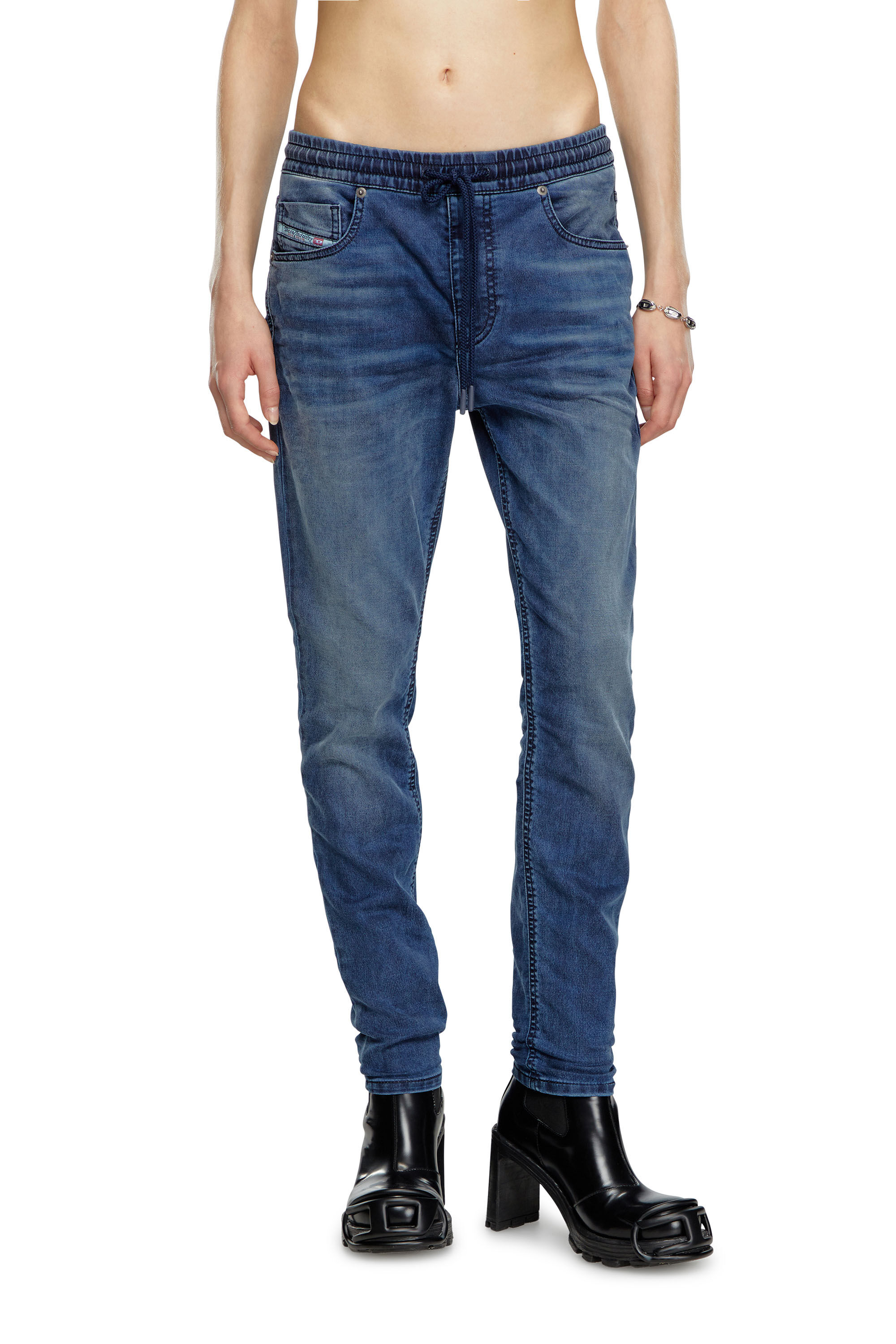 Diesel - Regular 2031 D-Krailey Joggjeans® 068LX Femme, Bleu Foncé - Image 3