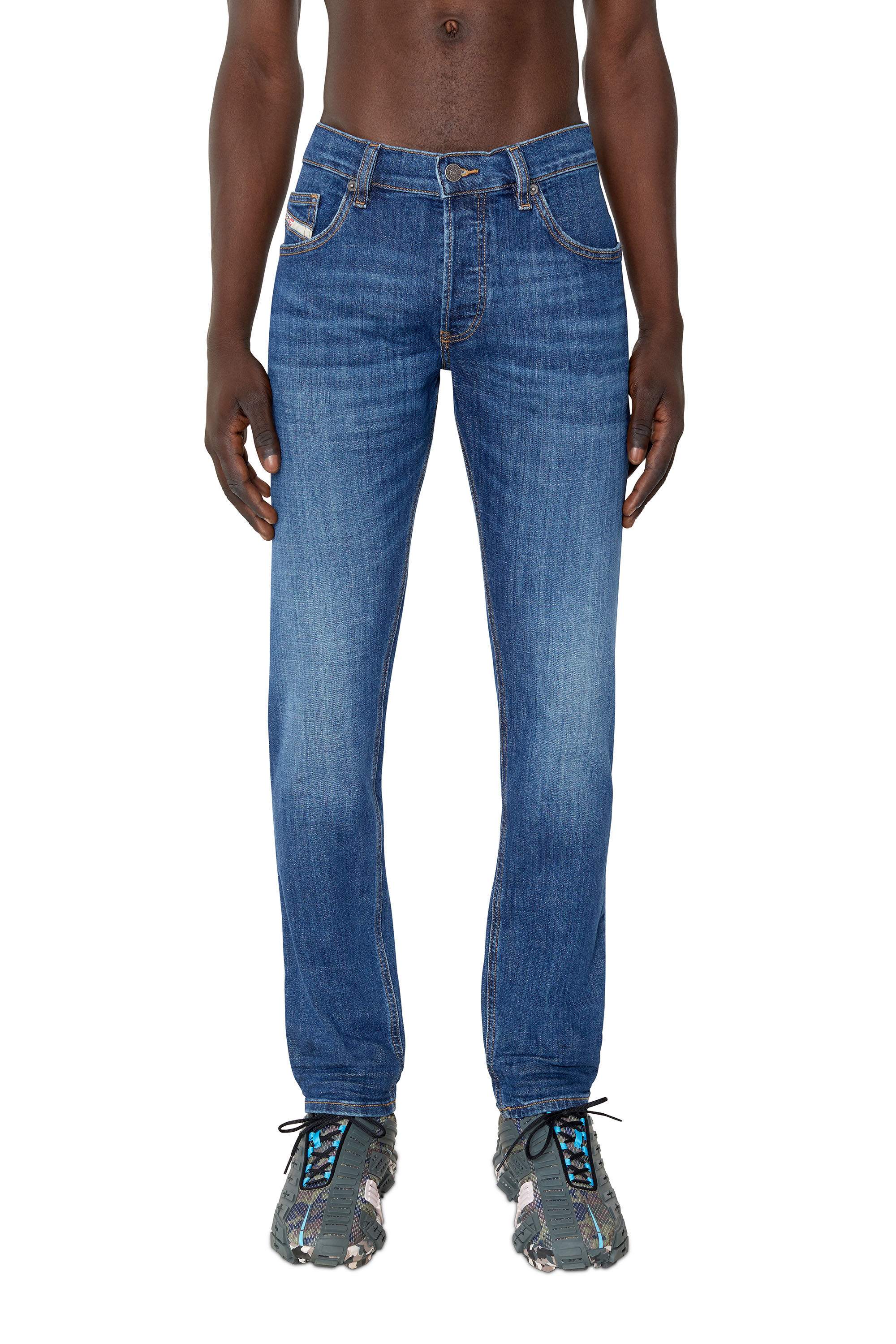 Men's Slim Jeans | Mid D-LusterDark Blue | Diesel US