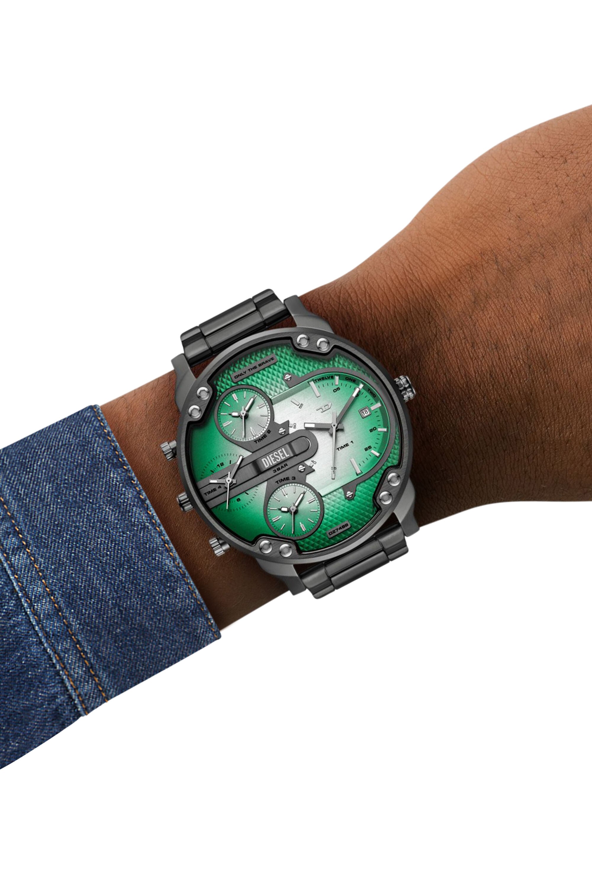 Men's Mr. Daddy Slim Multi-Movement Stainless Steel Watch | Grey