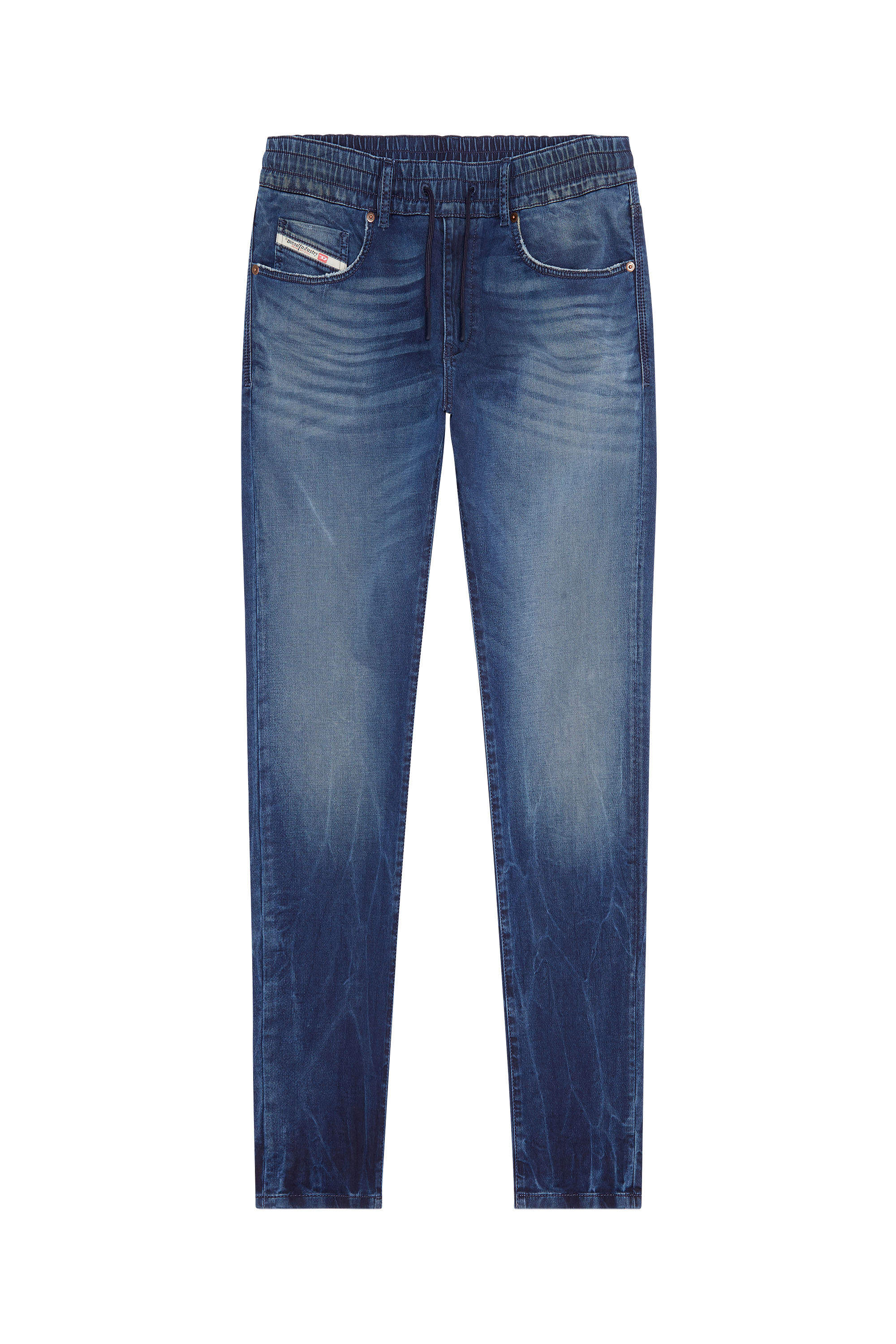 Diesel - Slim 2060 D-Strukt Joggjeans® 068DV, Male's Slim 2060 D-Strukt Joggjeans® in Dark Blue - 2