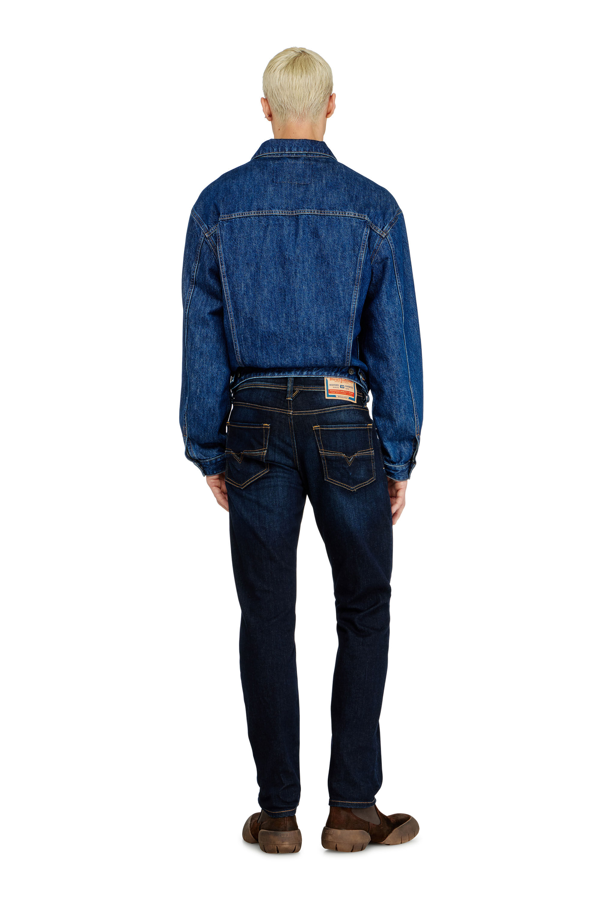 Men's Regular Jeans | Dark Blue | Diesel 1986 Larkee-Beex
