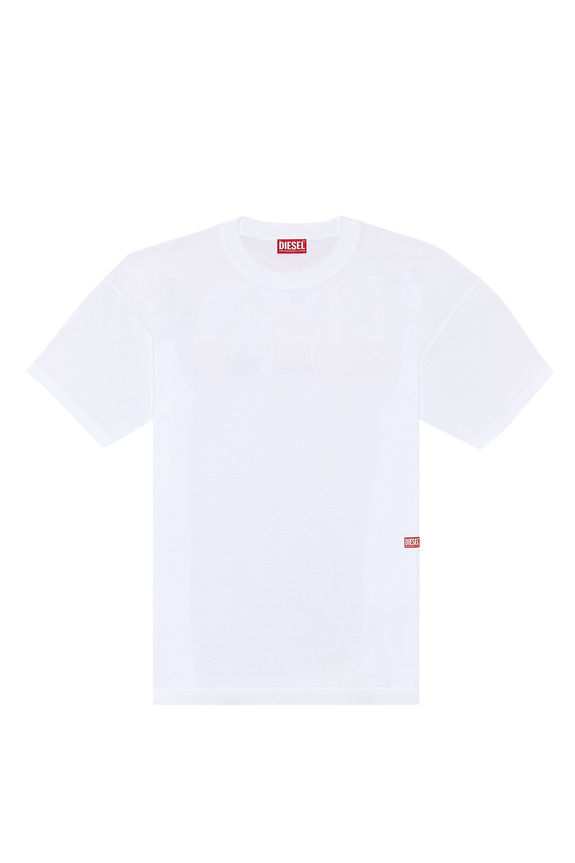 Diesel - T-BOXT-N11, Camiseta con logotipo fotográfico Hombre in Blanco - 2