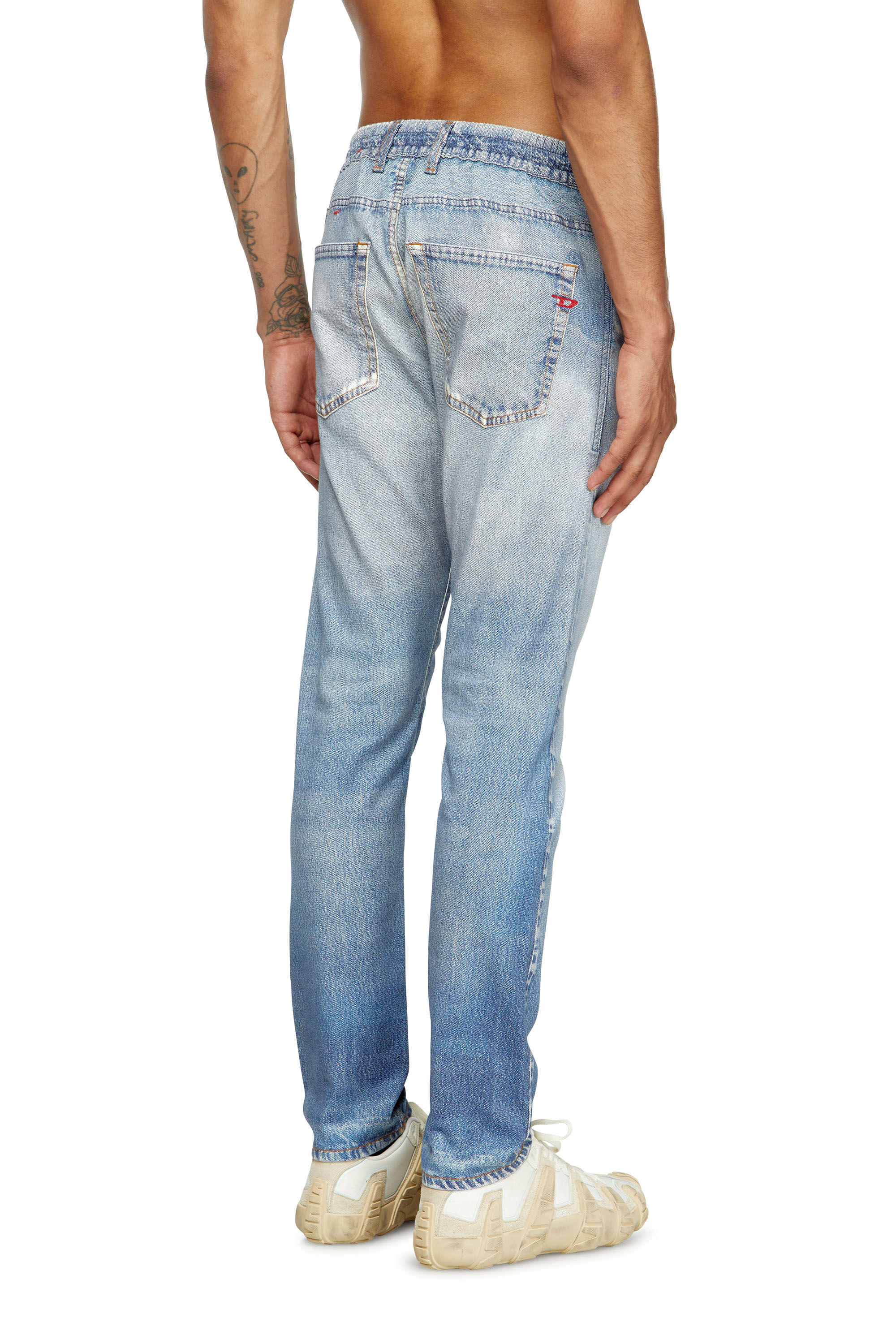Diesel - Male's Regular 2032 D-Krooley Joggjeans® 068RX, Light Blue - 4