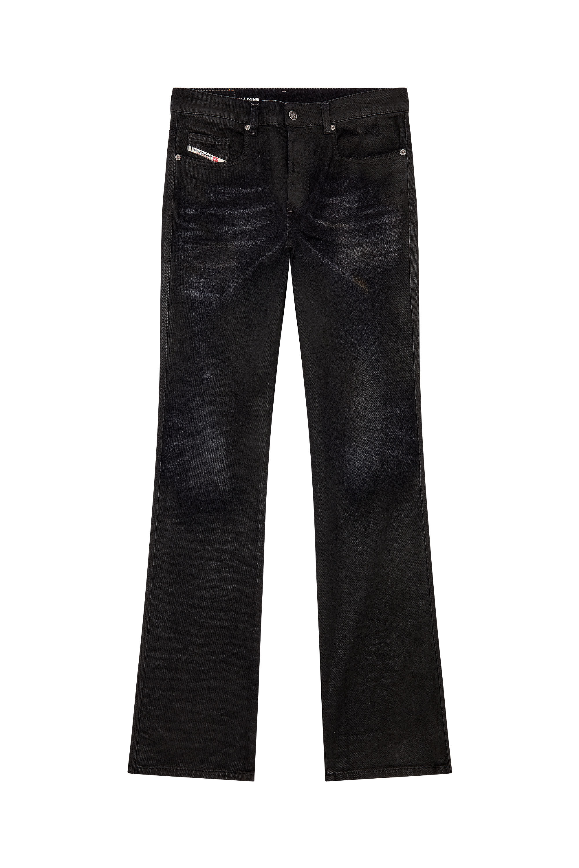 Diesel - Male's Bootcut Jeans 1998 D-Buck 09I19, Black/Dark Grey - 2