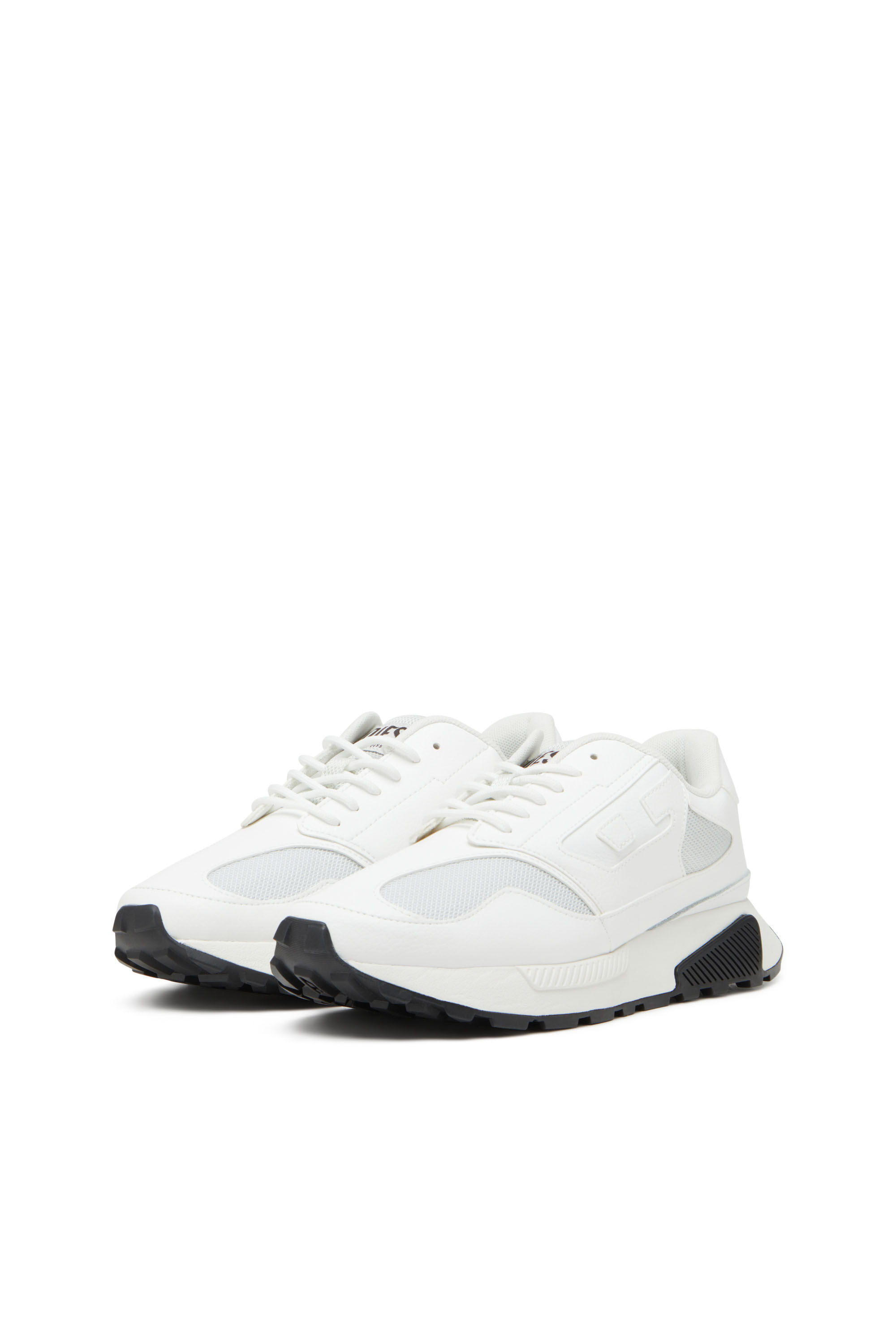 Diesel - S-TAME-D RUNNING W, Woman's S-Tame-D-Sneakers in mesh and PU in White - 8