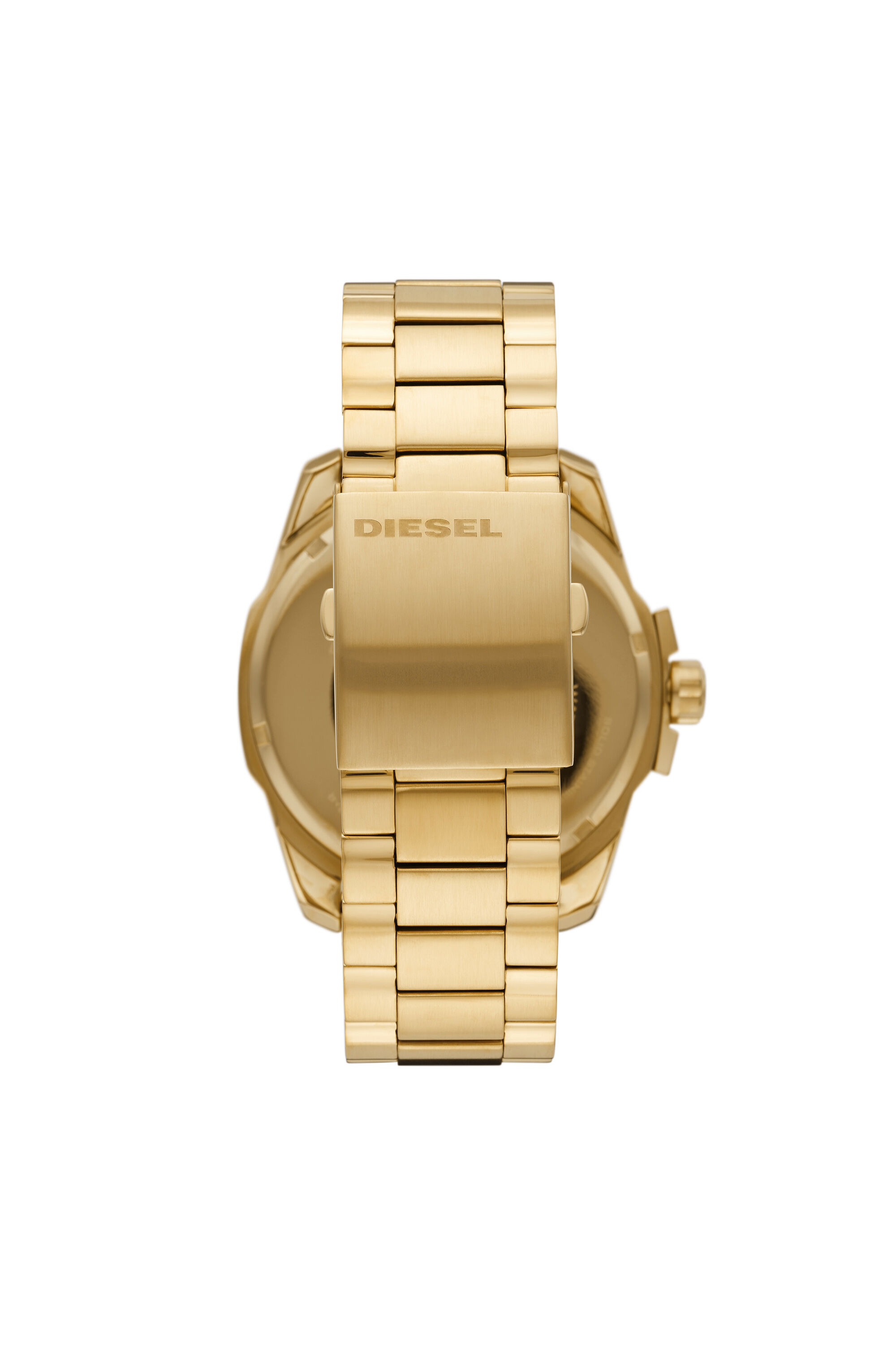 Mega 時計 DZ7456 Man: Mega Chief automatic three-hand gold-tone watch | Diesel