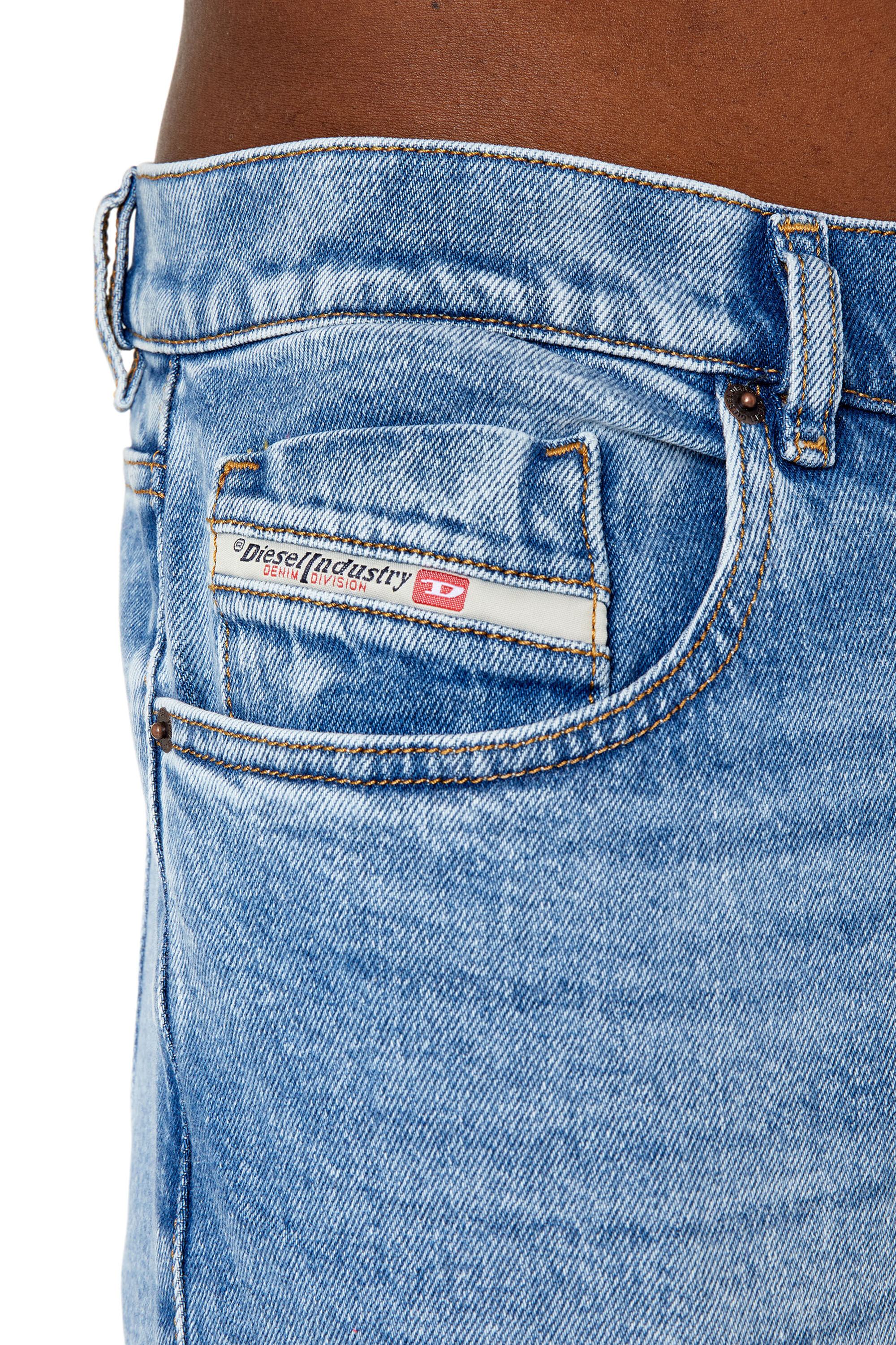 Diesel - Male's Slim Jeans 2019 D-Strukt 9B92L, Light Blue - 6