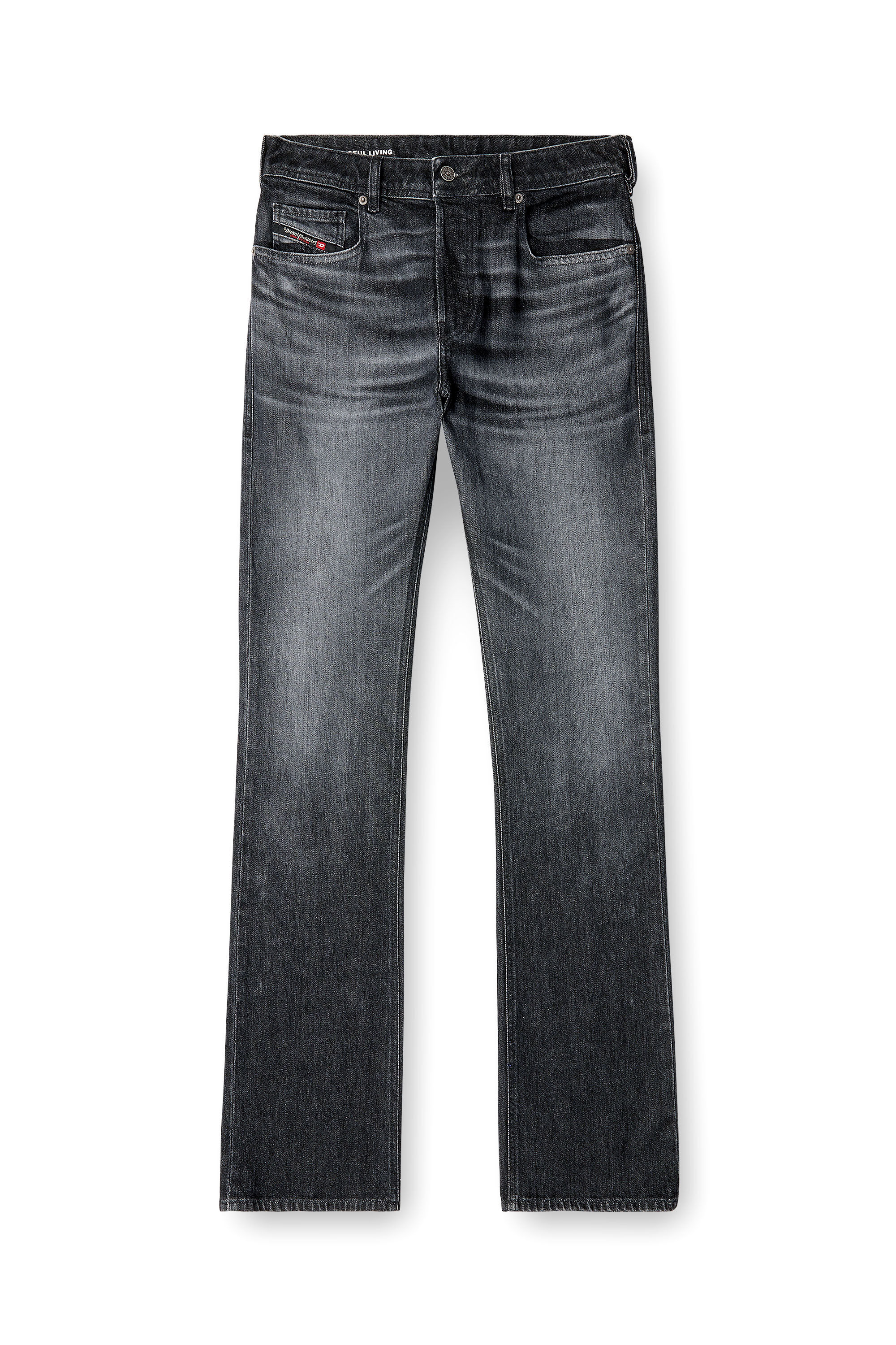 Men's Bootcut Jeans | Low Waist 2007 ZatinyBlack/Dark grey | Diesel US