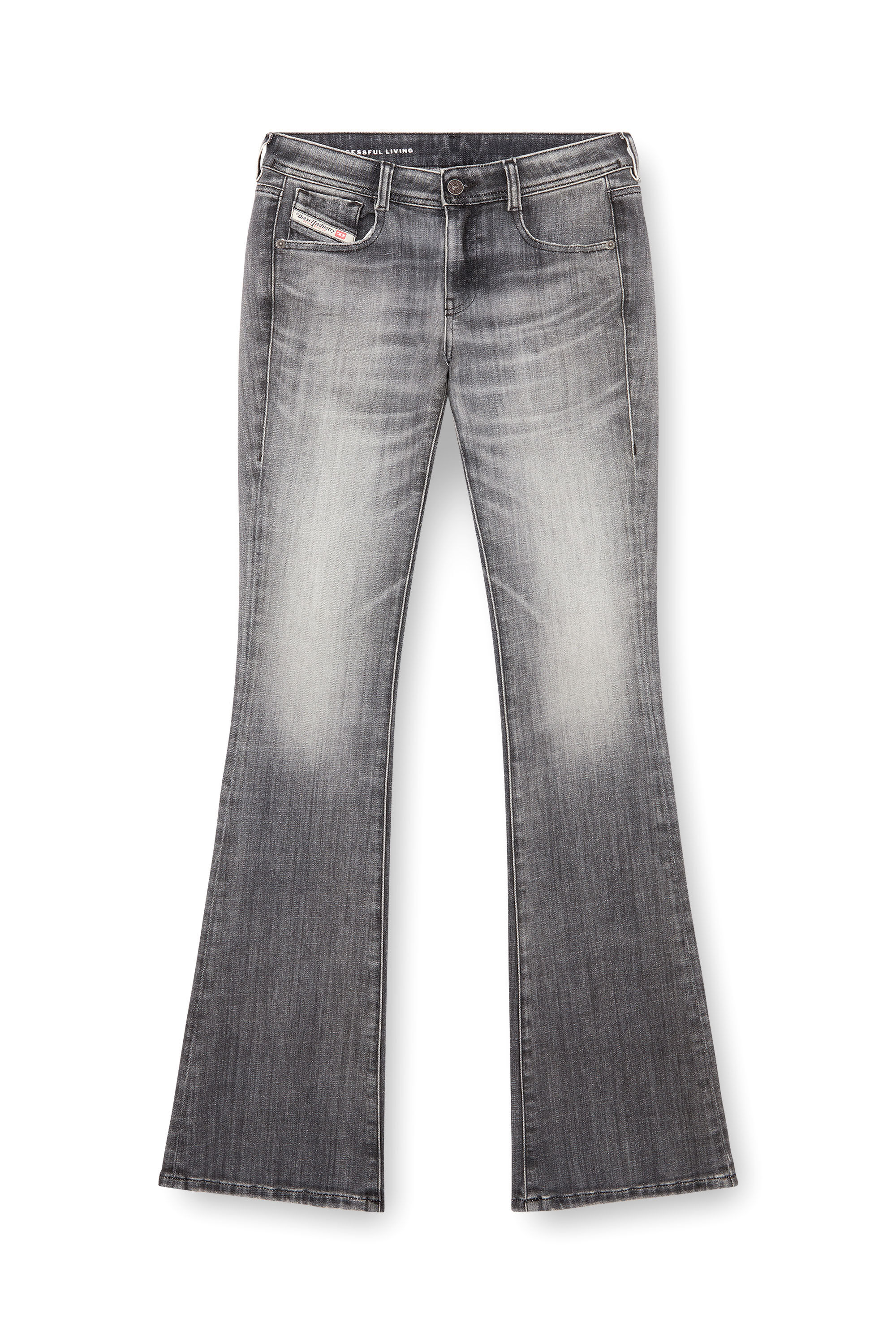 Diesel - Bootcut Jeans 1969 D-Ebbey 09J29 Femme, Gris - Image 2