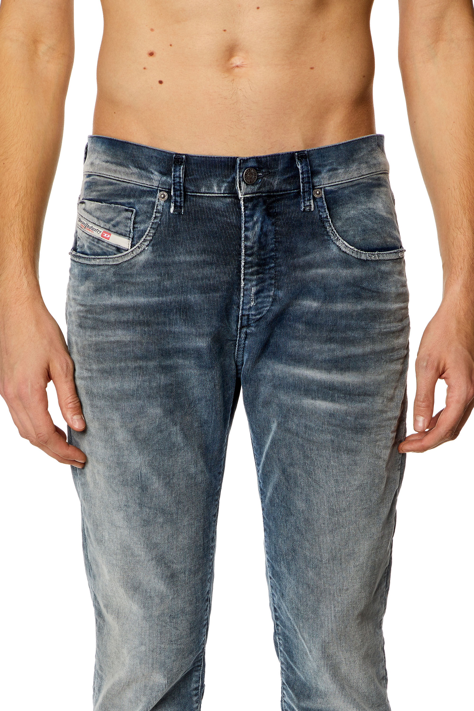 Diesel - Slim Jeans 2019 D-Strukt 068JF Homme, Bleu Foncé - Image 5