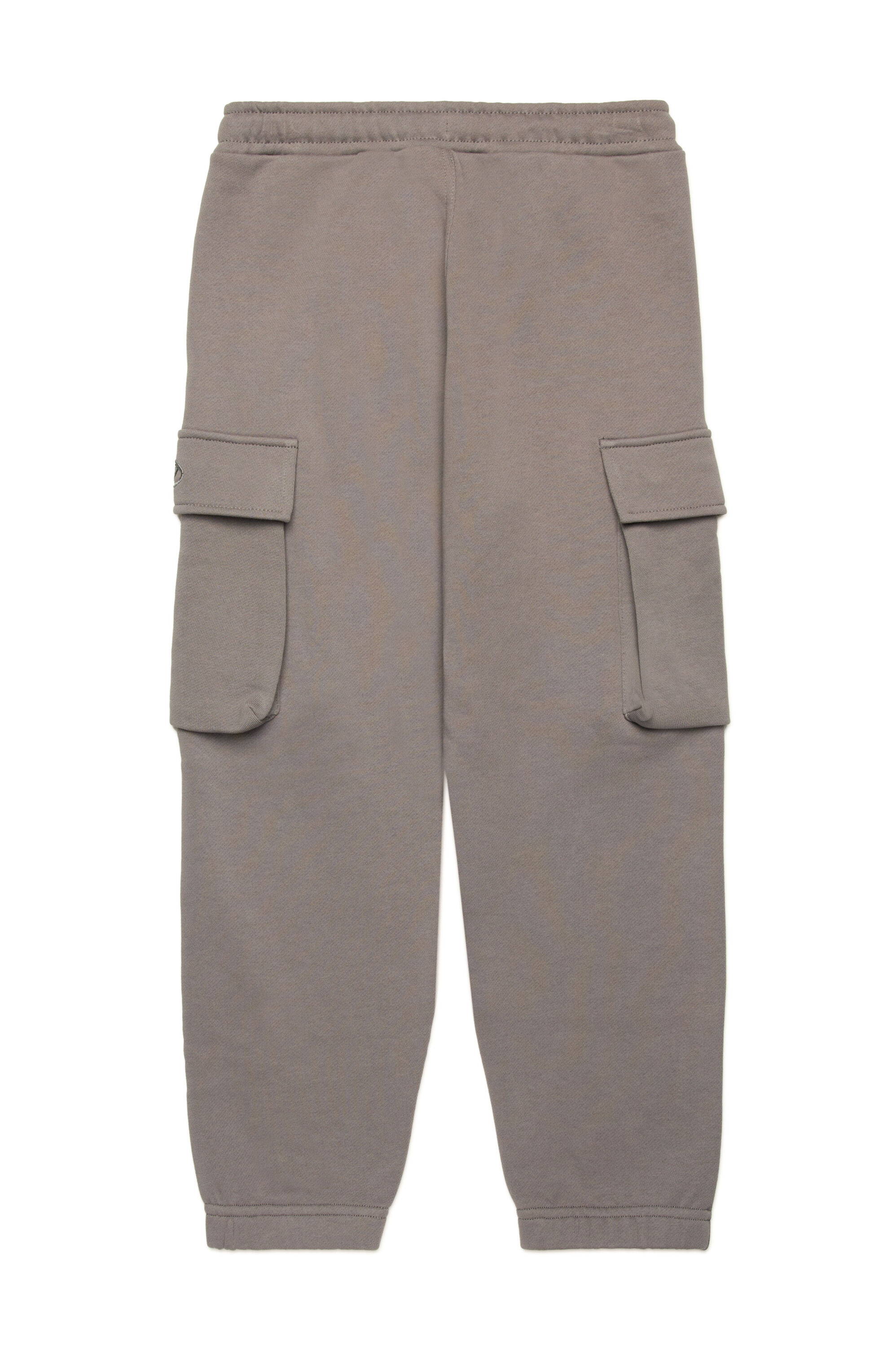 Diesel - PLEKOX, Male's Cargo sweatpants with Oval D embroidery in Grey - 2