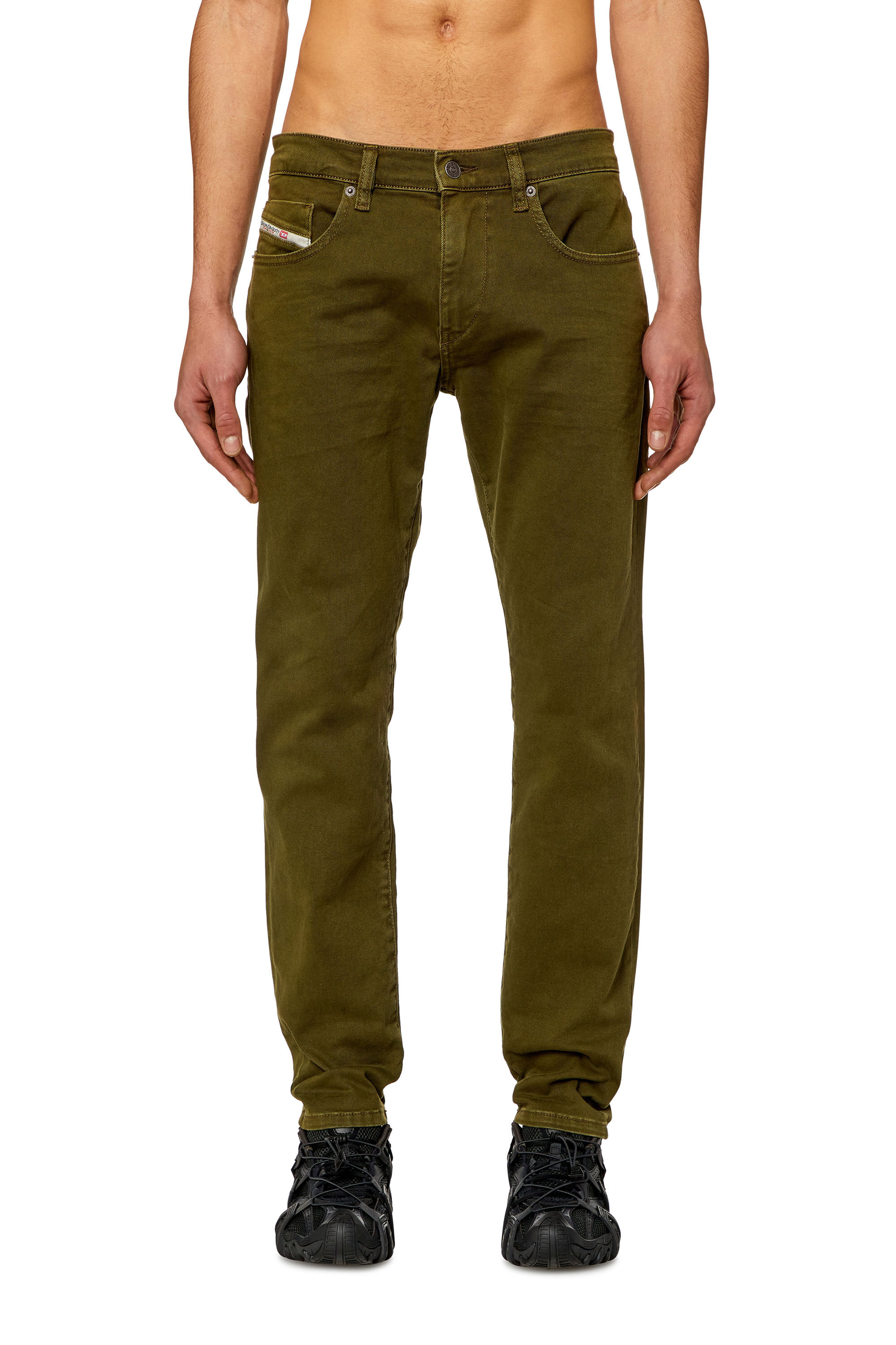 Diesel - Male's Slim Jeans 2019 D-Strukt 0QWTY, Green - 3