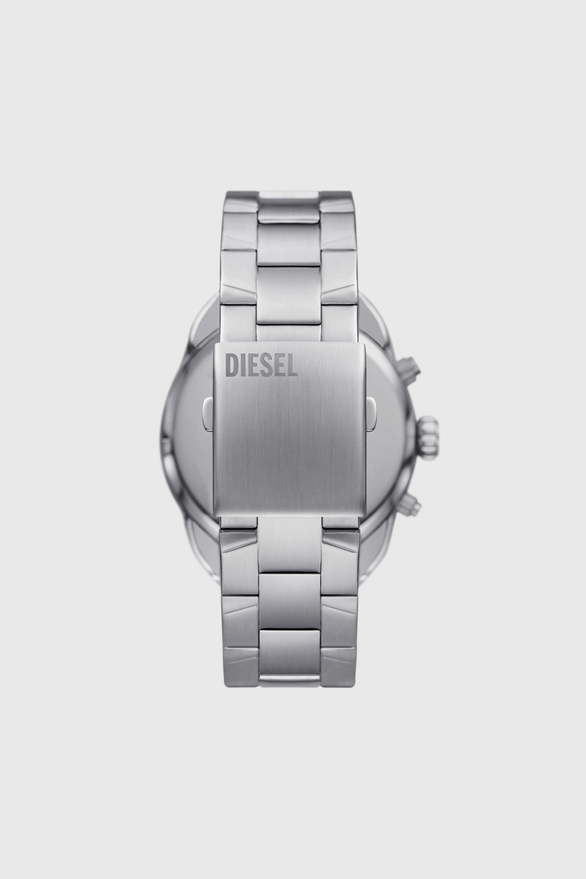 Men's Spiked chronograph stainless steel watch | Silver | Diesel US
