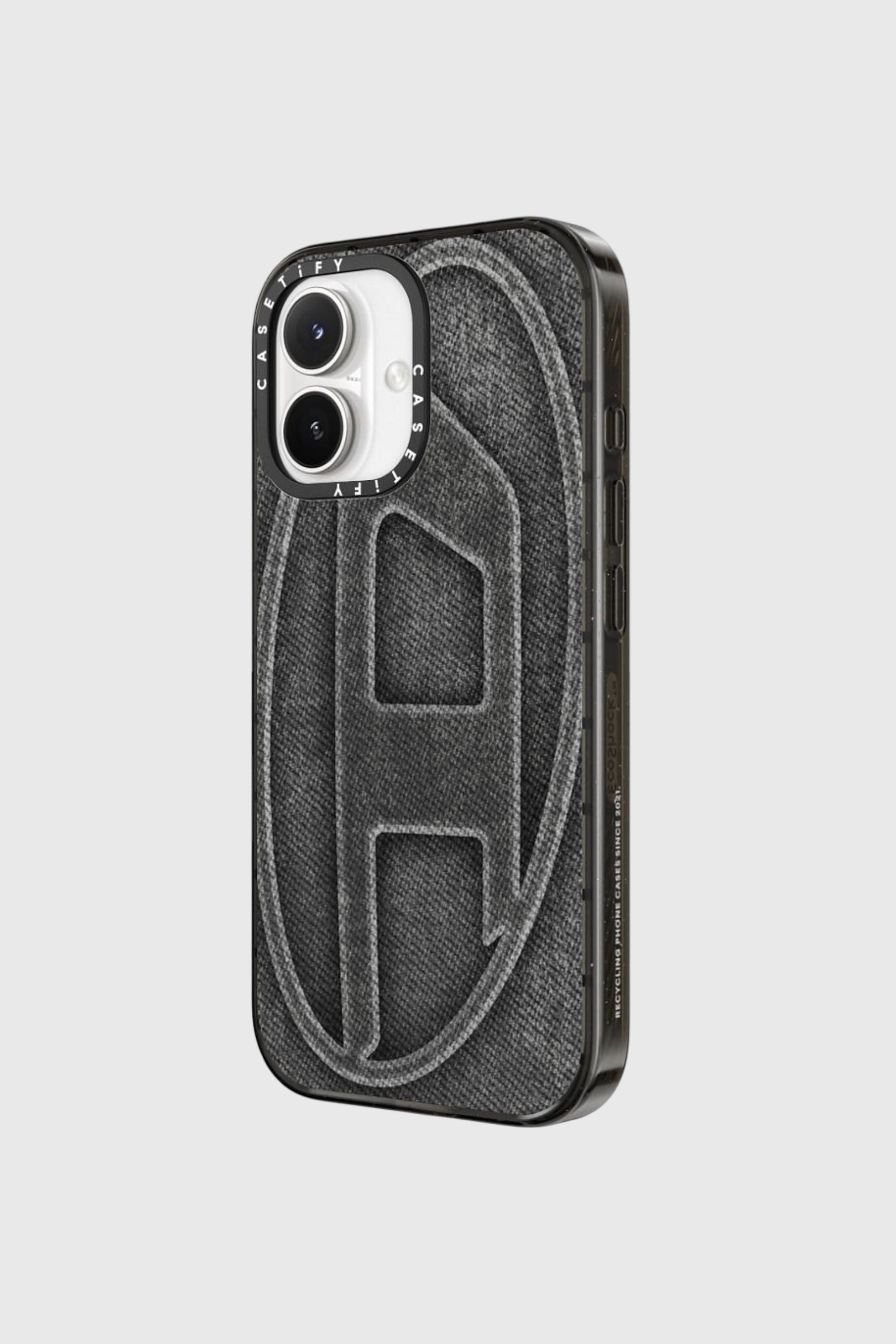Diesel - 60537 MOULDED CASE, Funda Oval D impact por iPhone 17 Unisex in Negro - 2