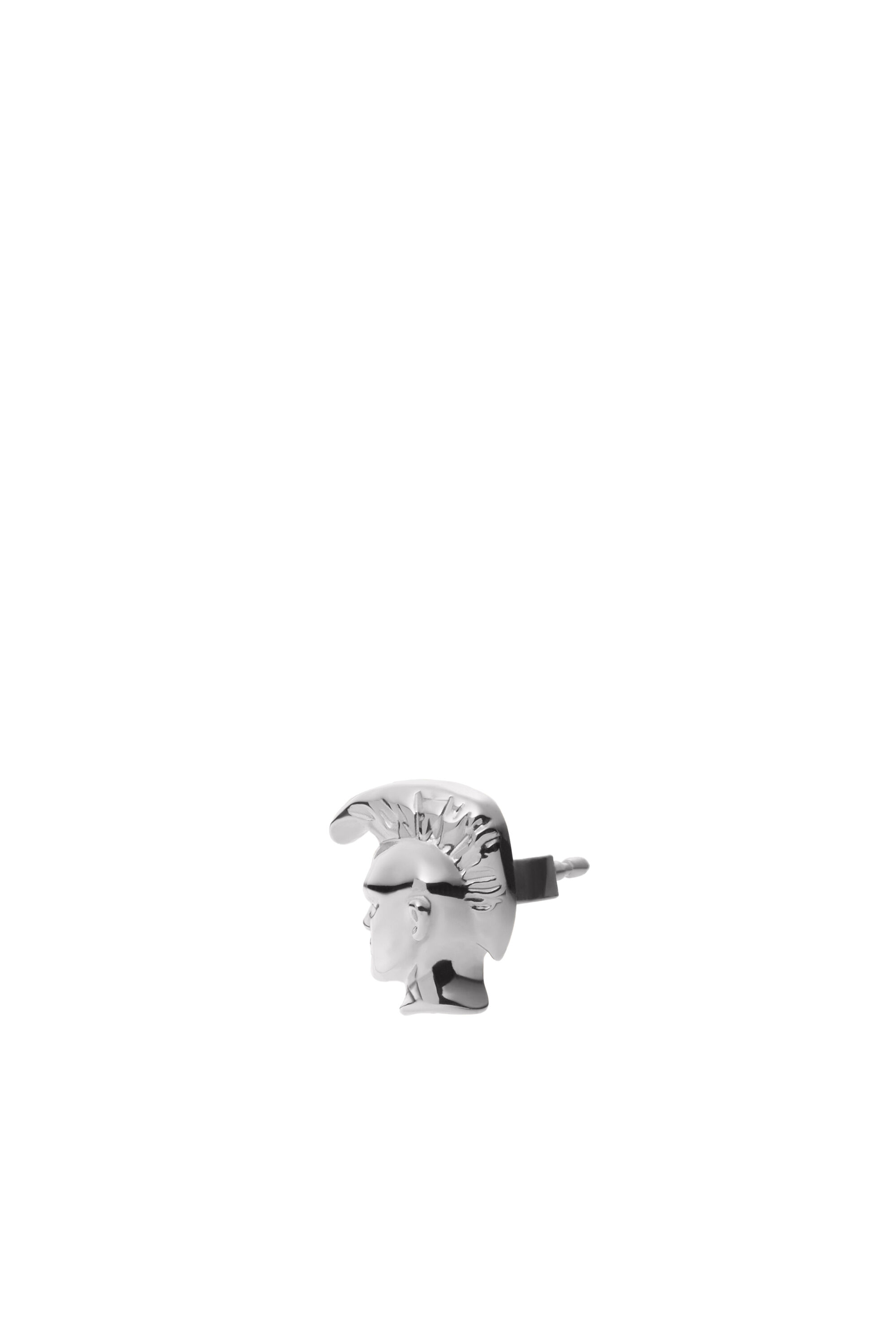 Diesel - DX1276, Male's Stainless steel "only the brave" icon single stud earring in Silver - 1