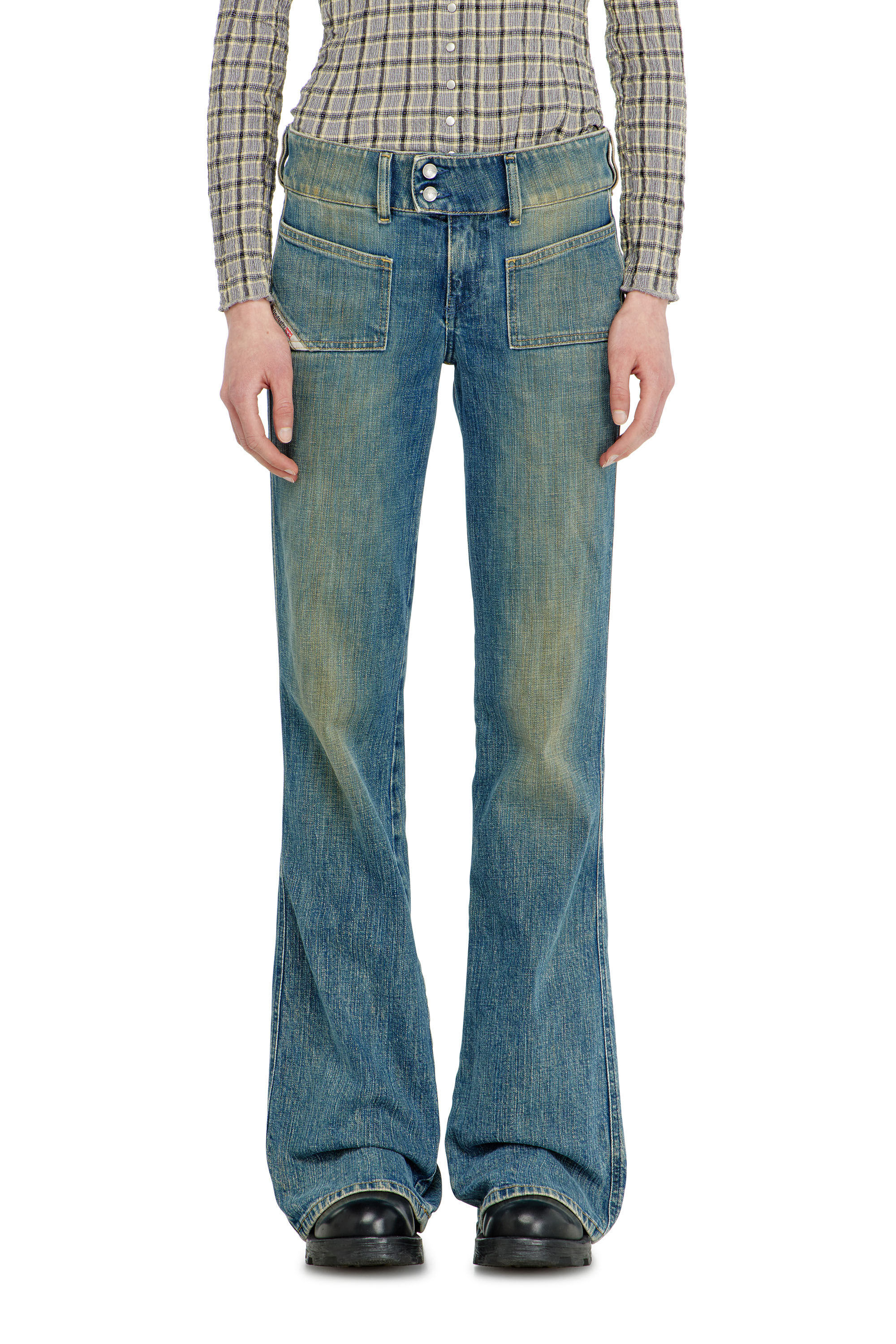 Women's Bootcut Jeans | Medium blue | Diesel D-Hush