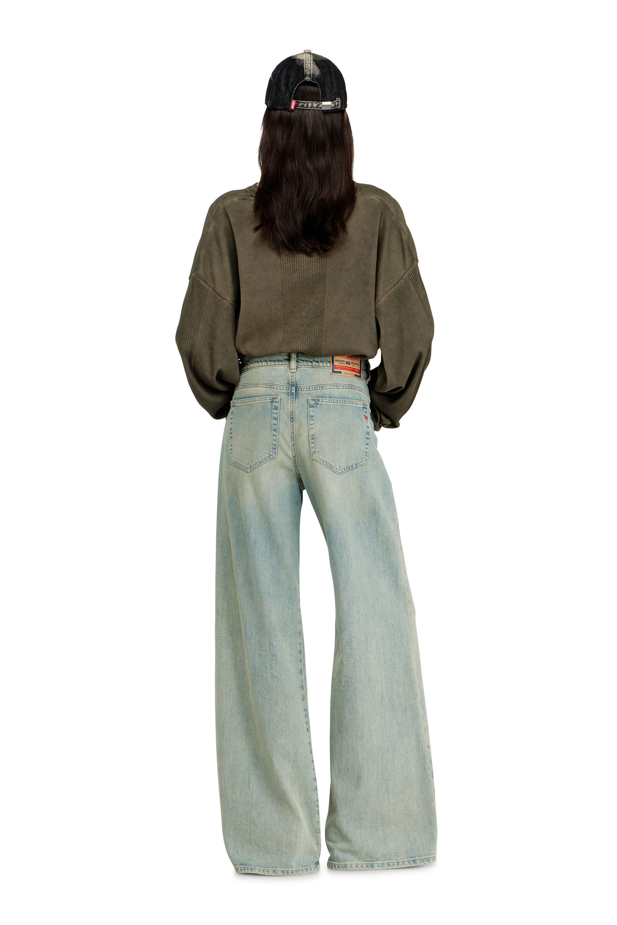 Women's Flare Jeans | Light Blue | Diesel 1978 D-Akemi
