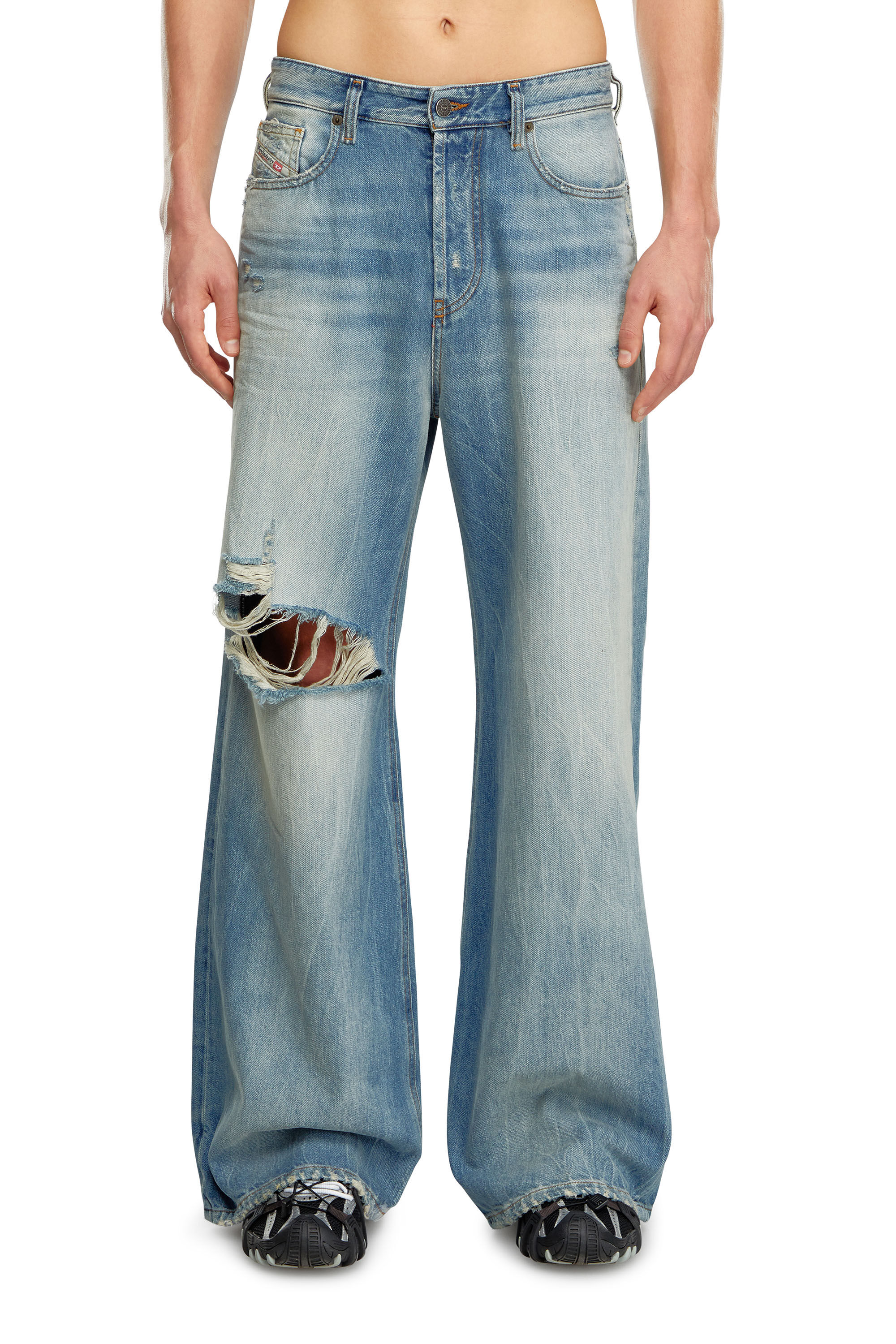 Diesel - Relaxed Jeans 1996 D-Sire 09H58 Femme, Bleu Clair - Image 6