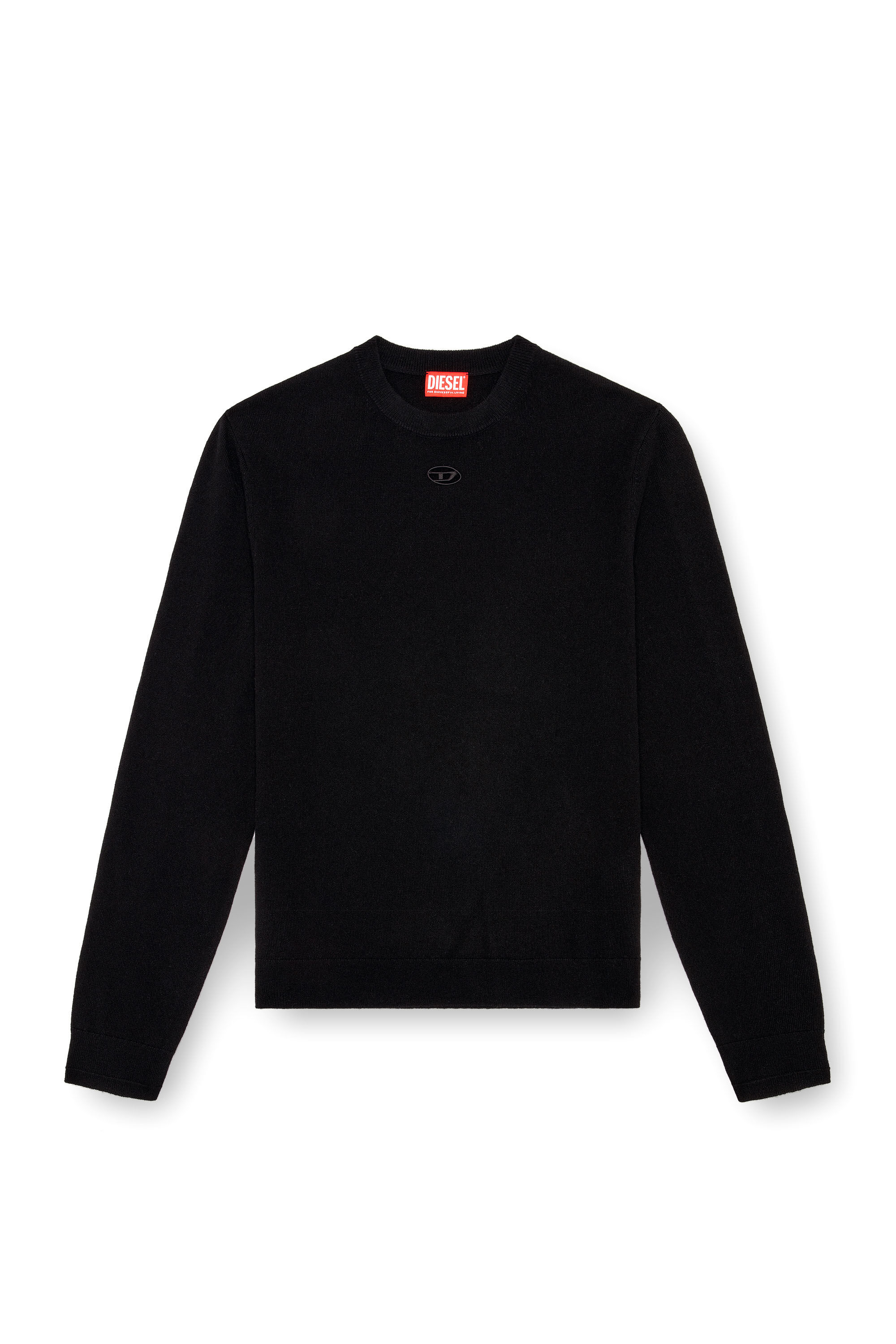 Diesel - K-VIERI, Pull en laine et cachemire Homme in Noir - 2