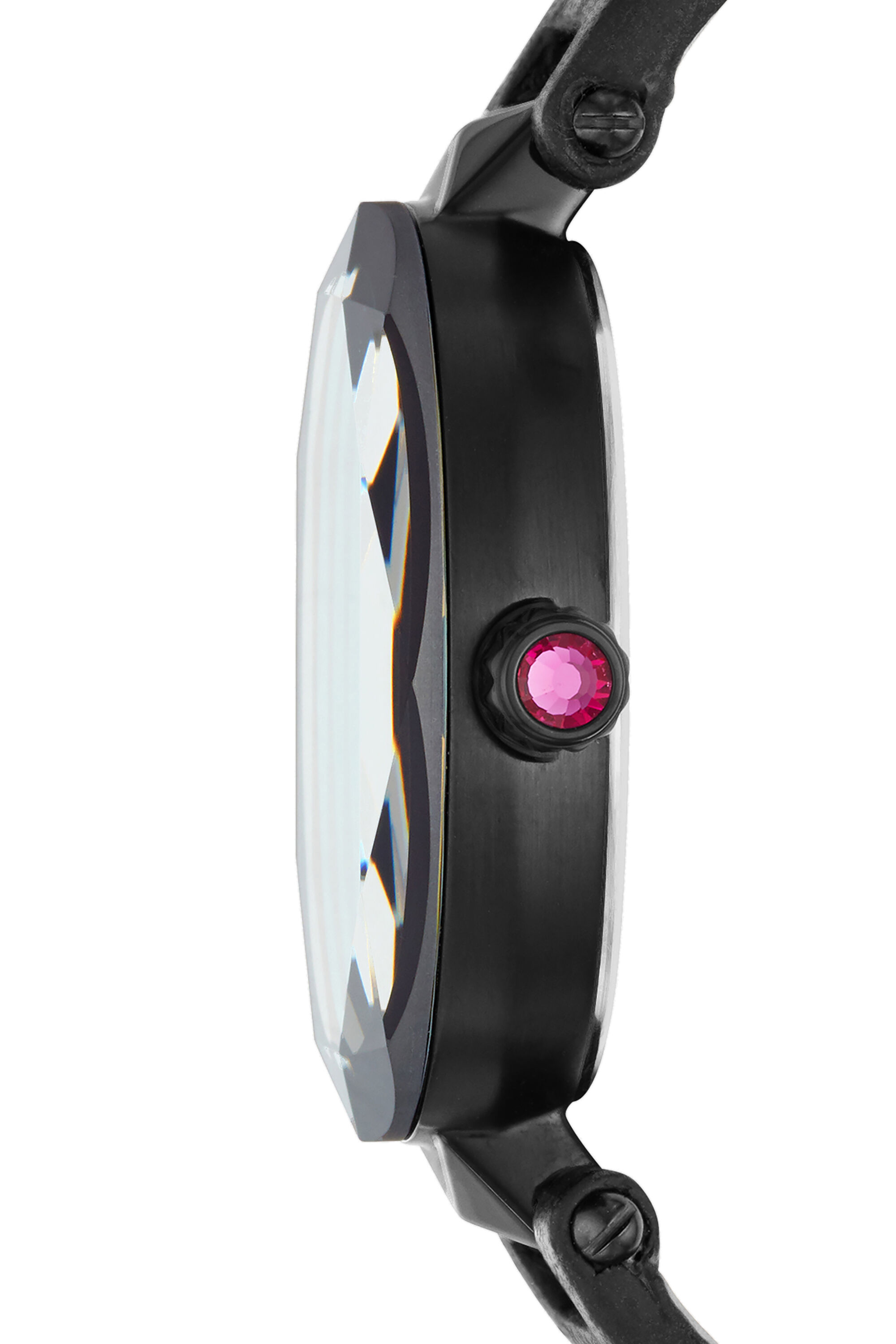 Diesel - DZ5578, Jules reloj de tres manecillas con correa en piel negra Mujer in Negro - 2