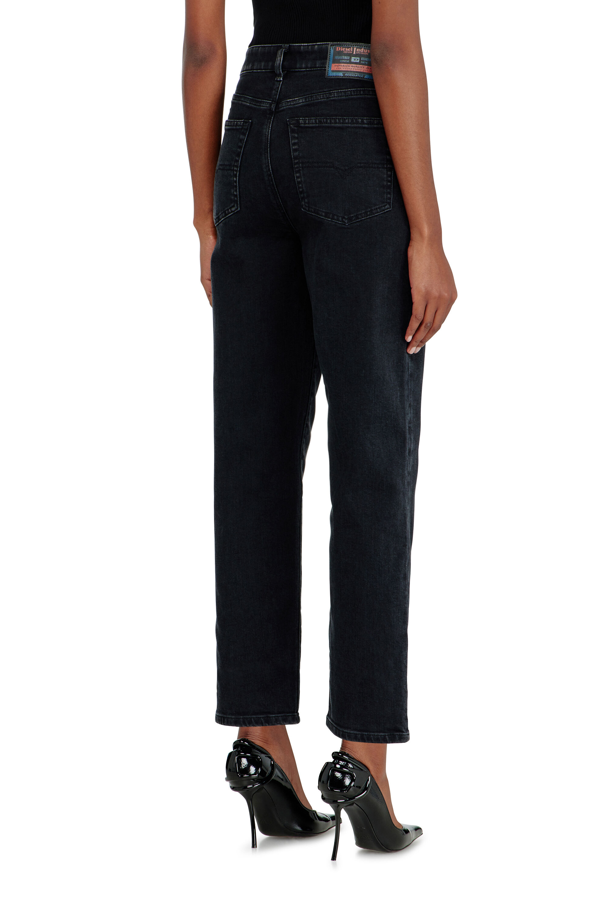 Black Straight Leg Jeans for Women | Diesel® US