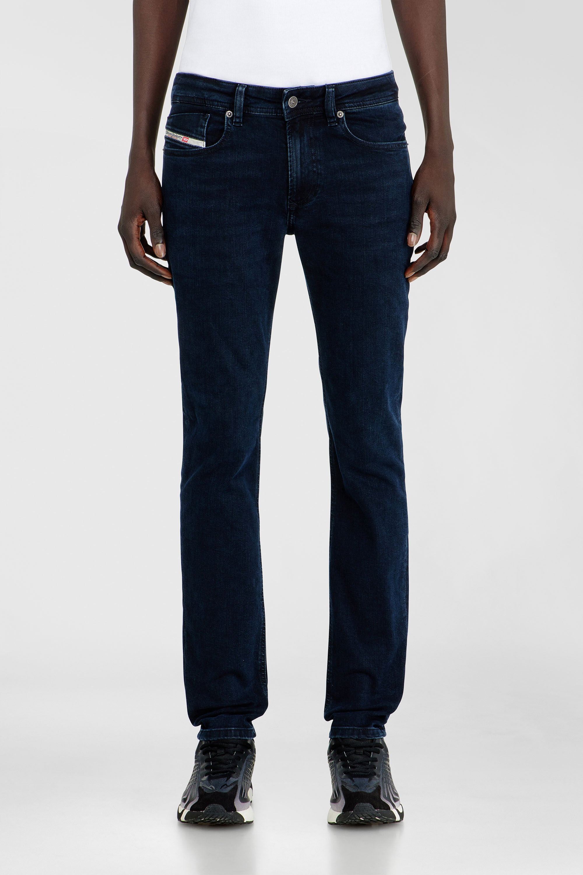 Diesel - Skinny Jeans 1979 Sleenker 0KBBG Homme, Bleu Fonc&eacute; - Image 4