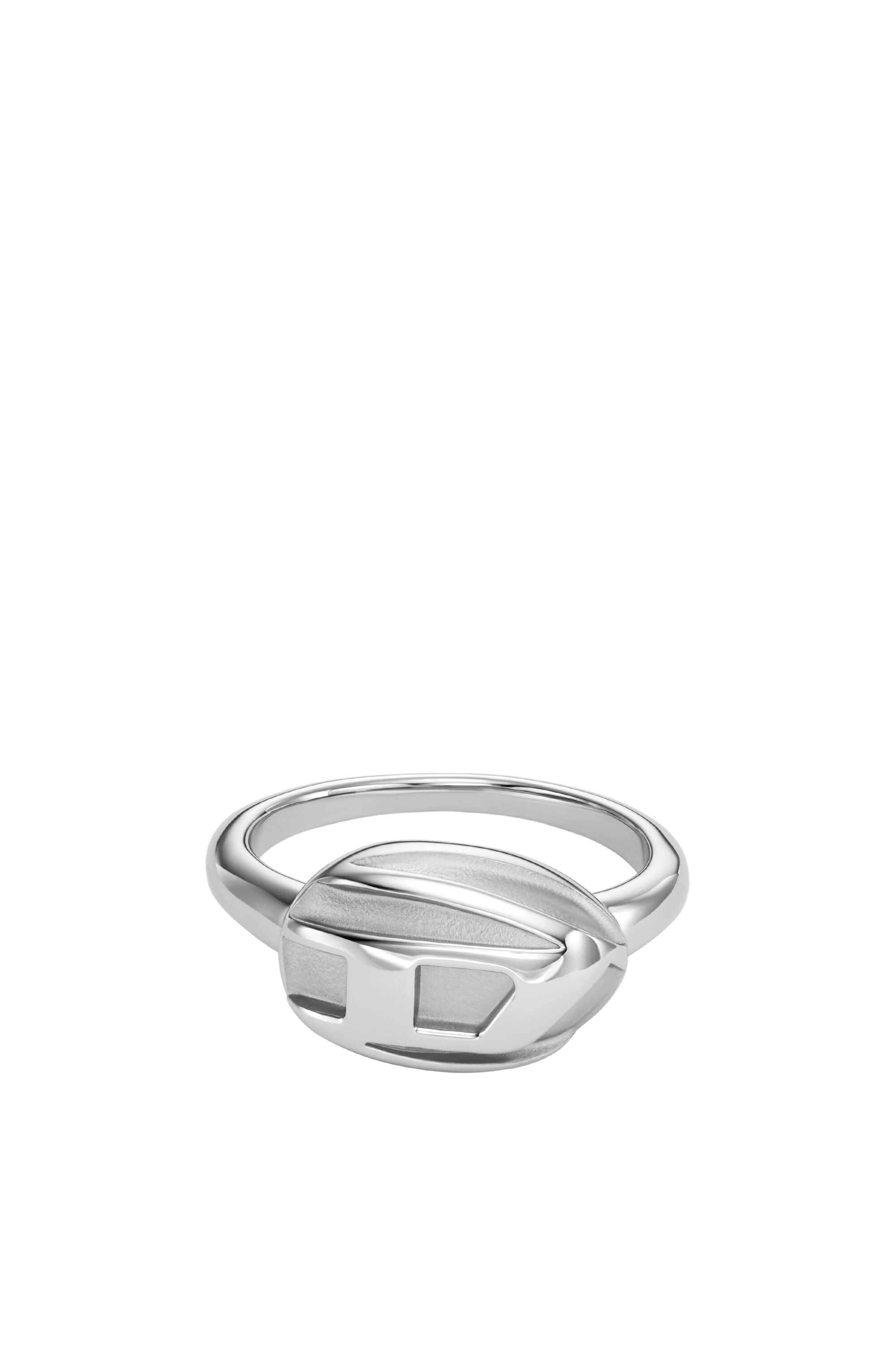 Diesel - DX1485, Bague en acier inoxydable Homme in Gris argenté - 2