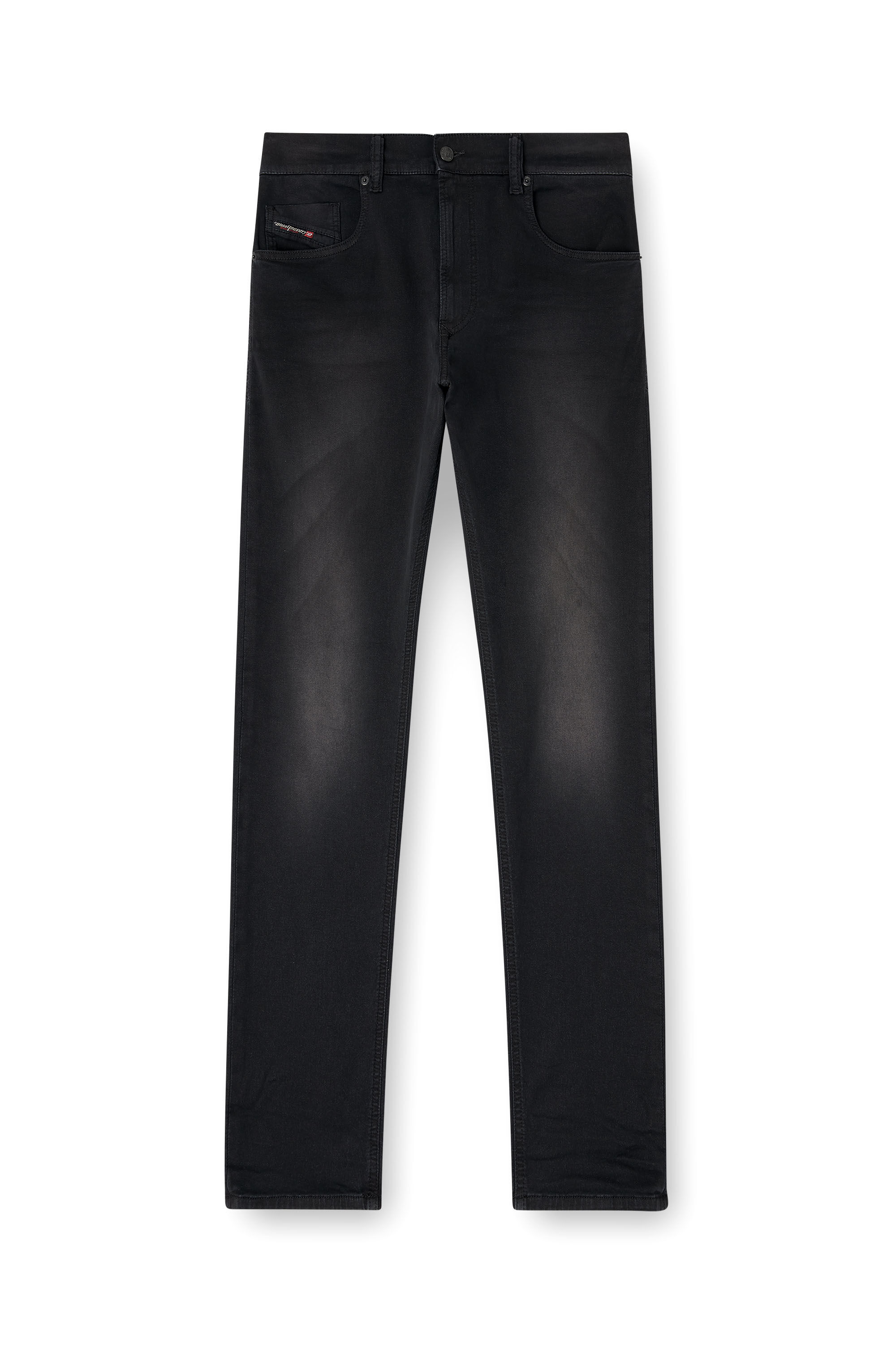 Men's Regular Jeans | Black | Diesel 2032 D-Krooley-BW Joggjeans®