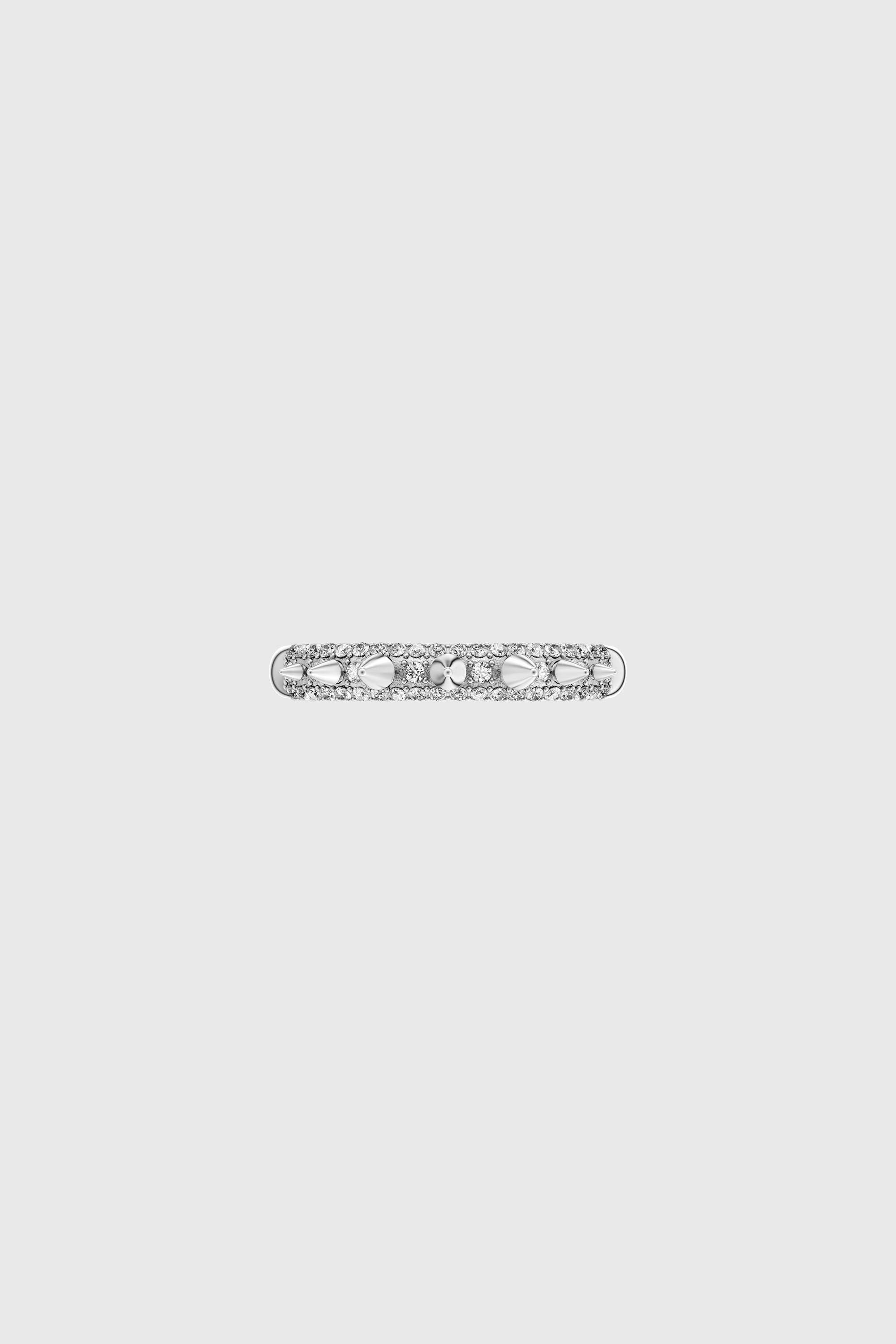 Diesel - DX1729040, Anillo tipo banda de acero inoxidable Unisex in Plateado - 3
