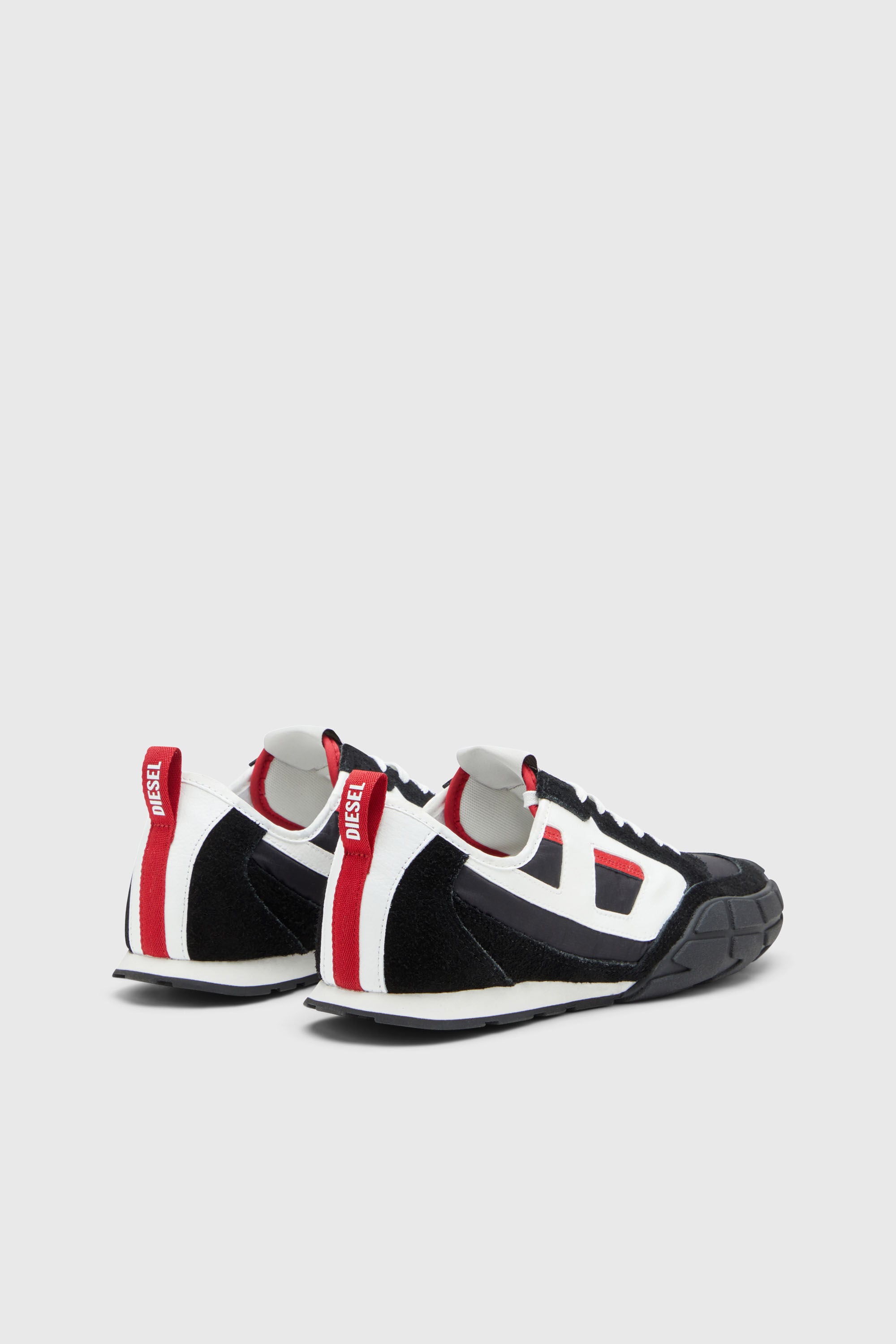 Diesel - S-PAGODHA LOW, S-Pagodha-Zapatillas de piel, gamuza y ripstop Hombre in Multicolor - 3