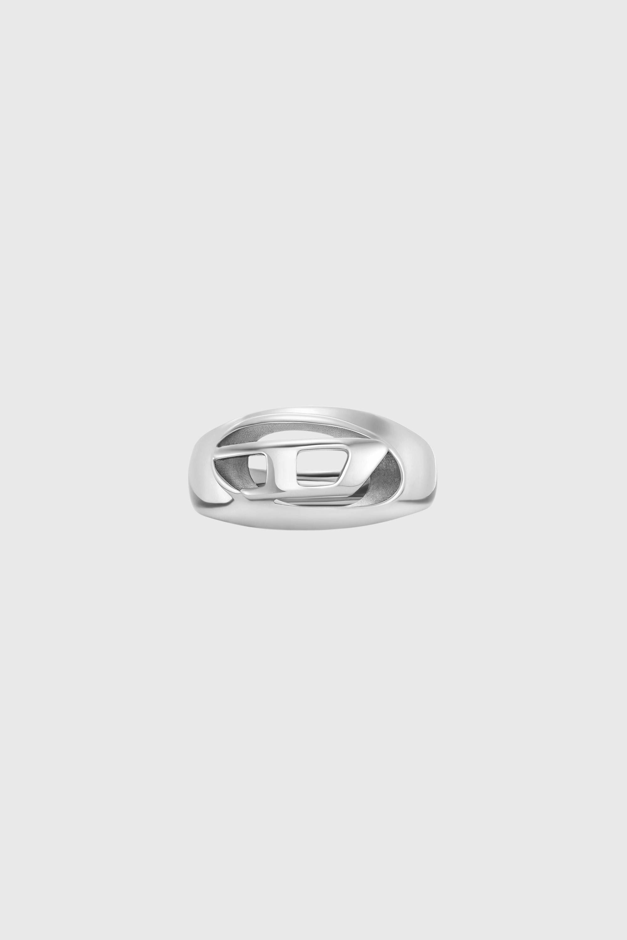 Diesel - DX1715040, Anillo tipo banda de acero inoxidable Unisex in Plateado - 3