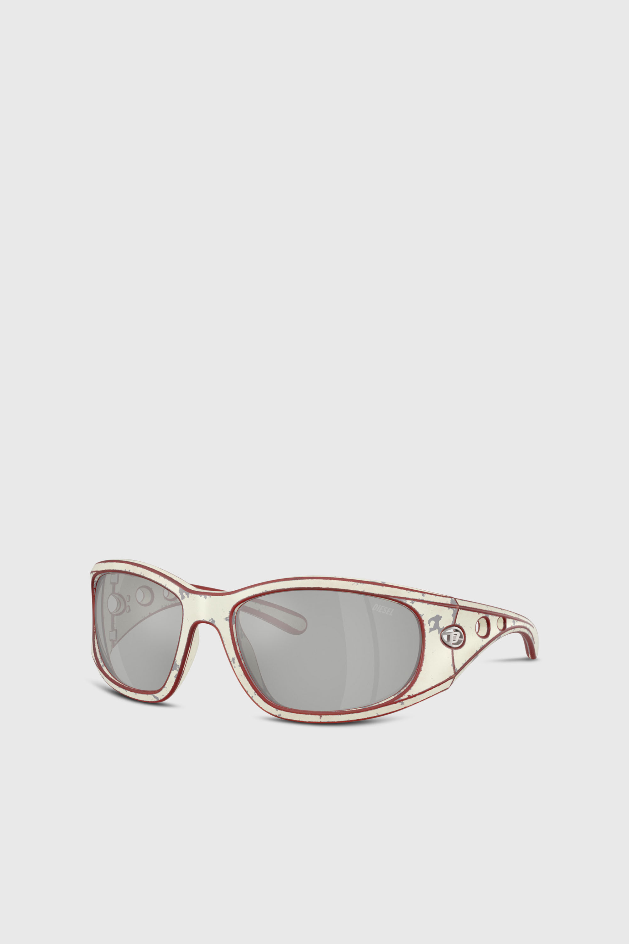Diesel - 0DL3012U, Gafas de sol rectangulares Unisex in Multicolor - 4