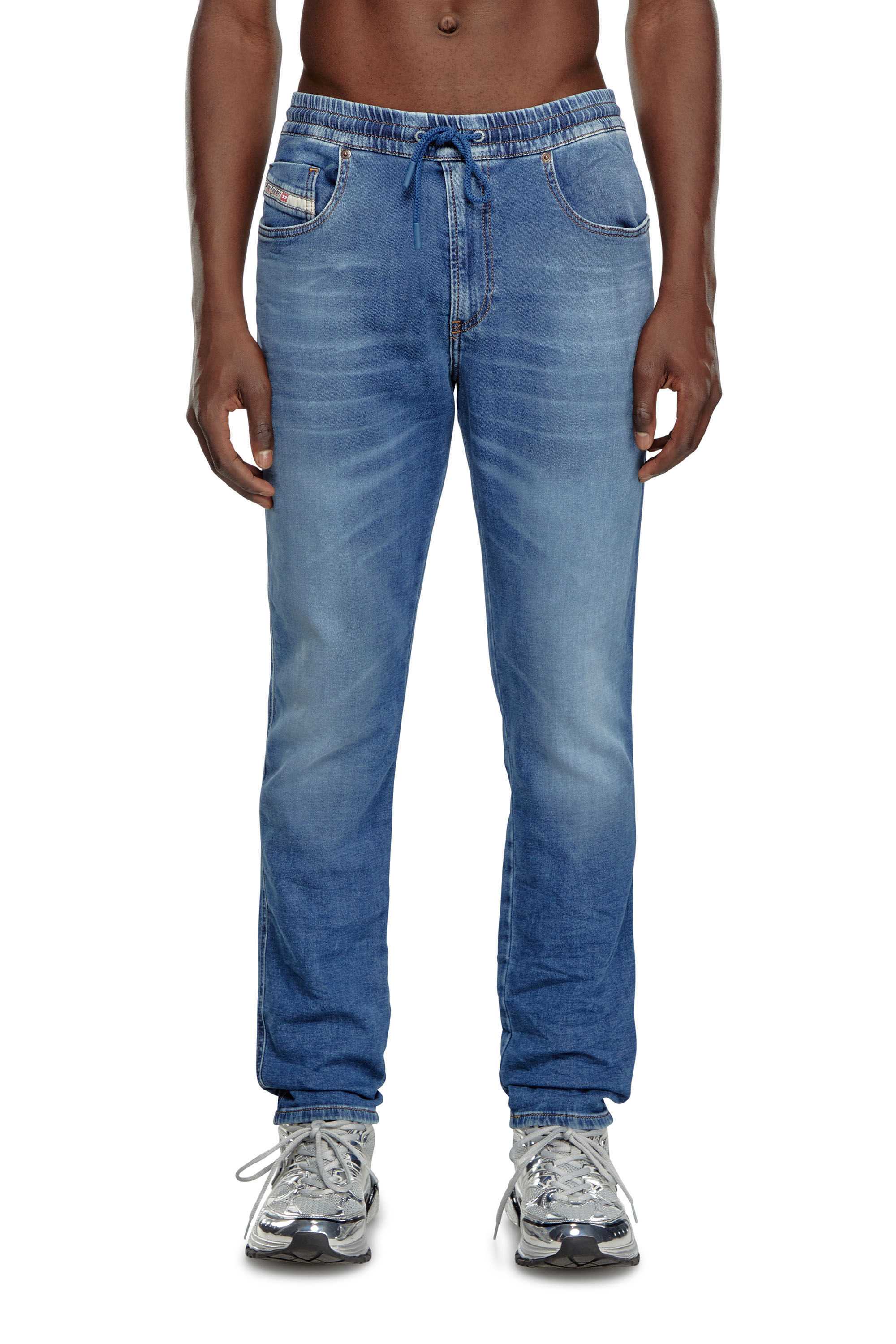 Diesel - Slim 2060 D-Strukt Joggjeans® 068HY Homme, Bleu moyen - Image 3