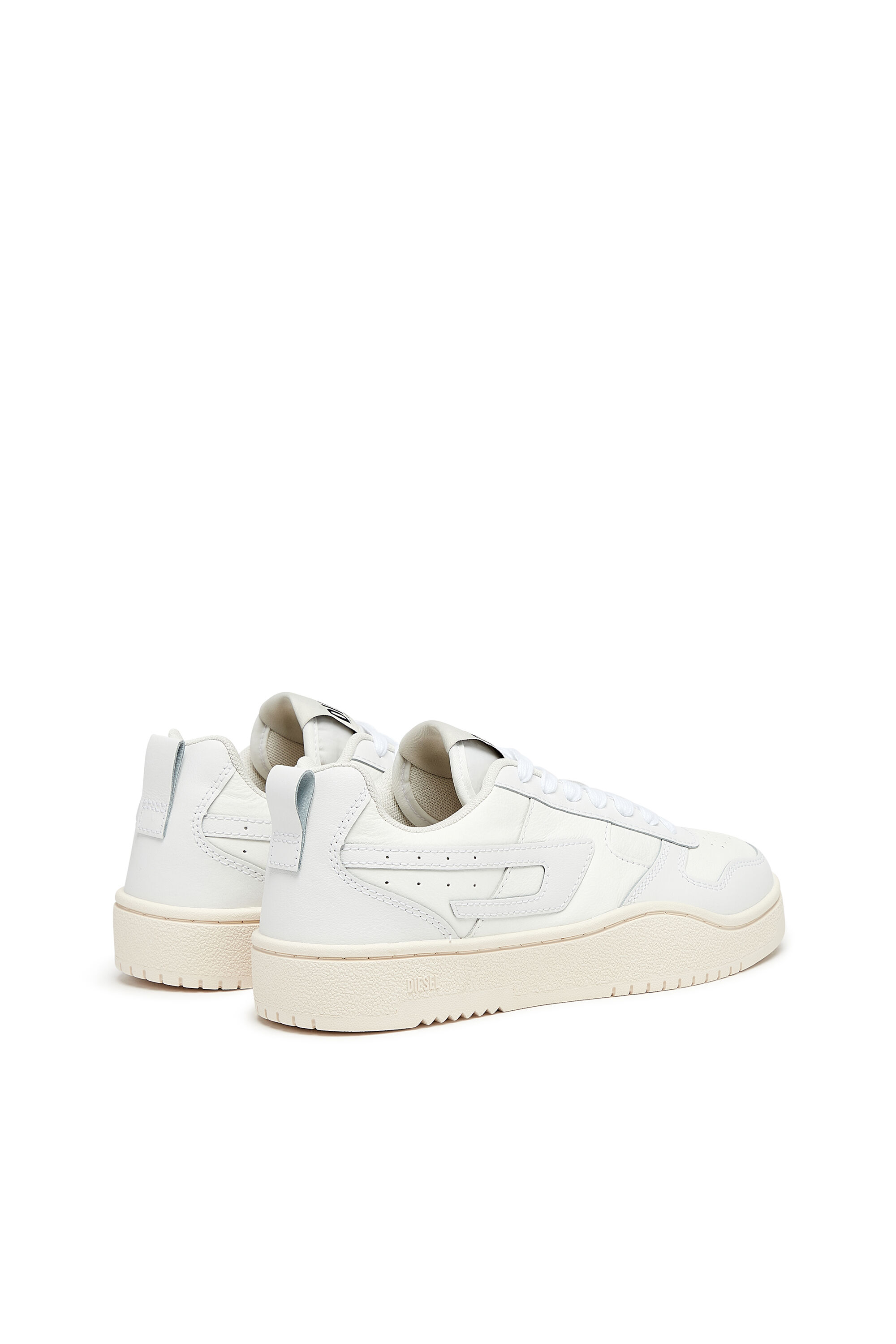 Diesel - S-UKIYO V2 LOW W, Female's S-Ukiyo V2 Low W - Low-top sneakers with D branding in White - 3
