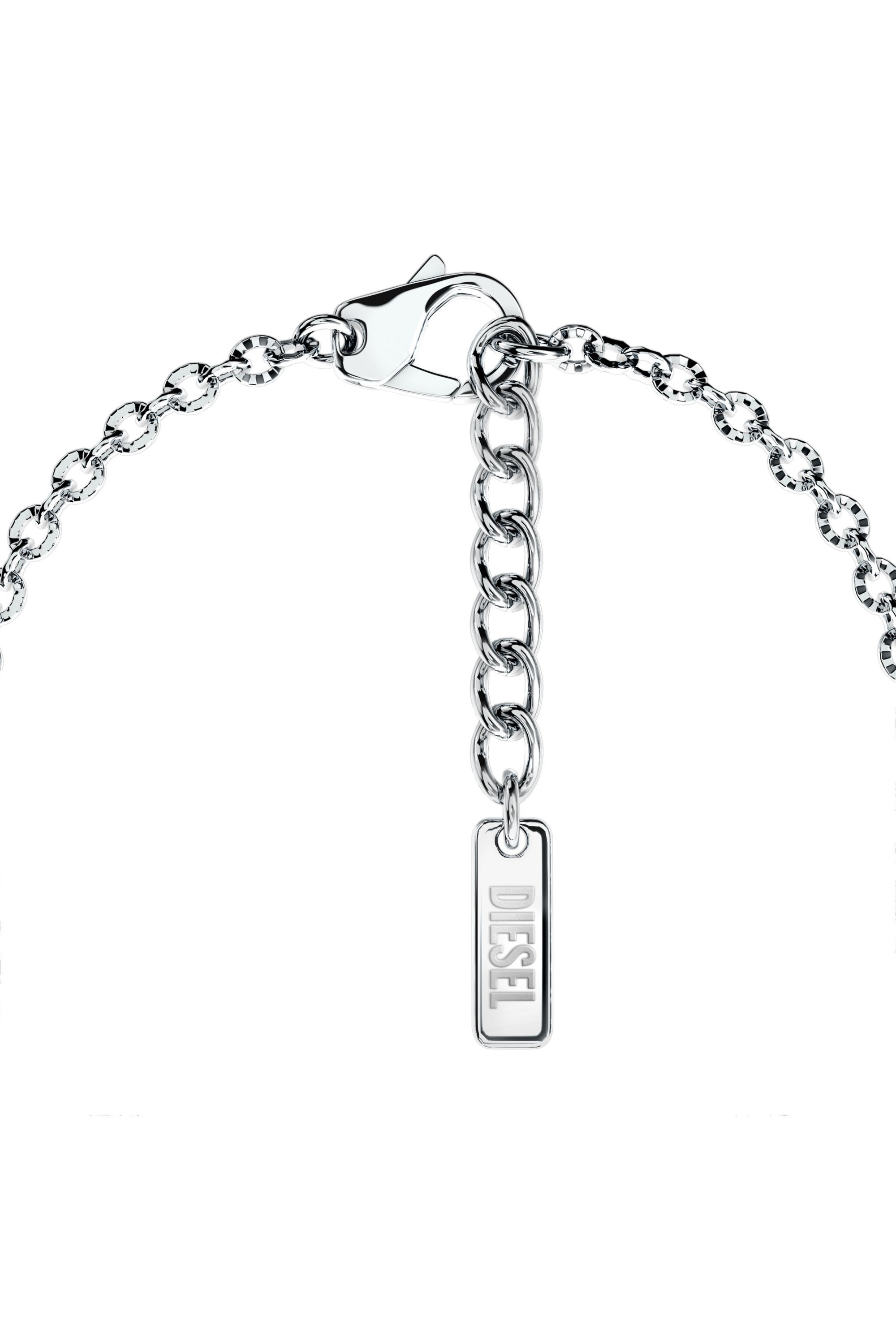 Women's Stainless steel chain bracelet | Argento | Diesel