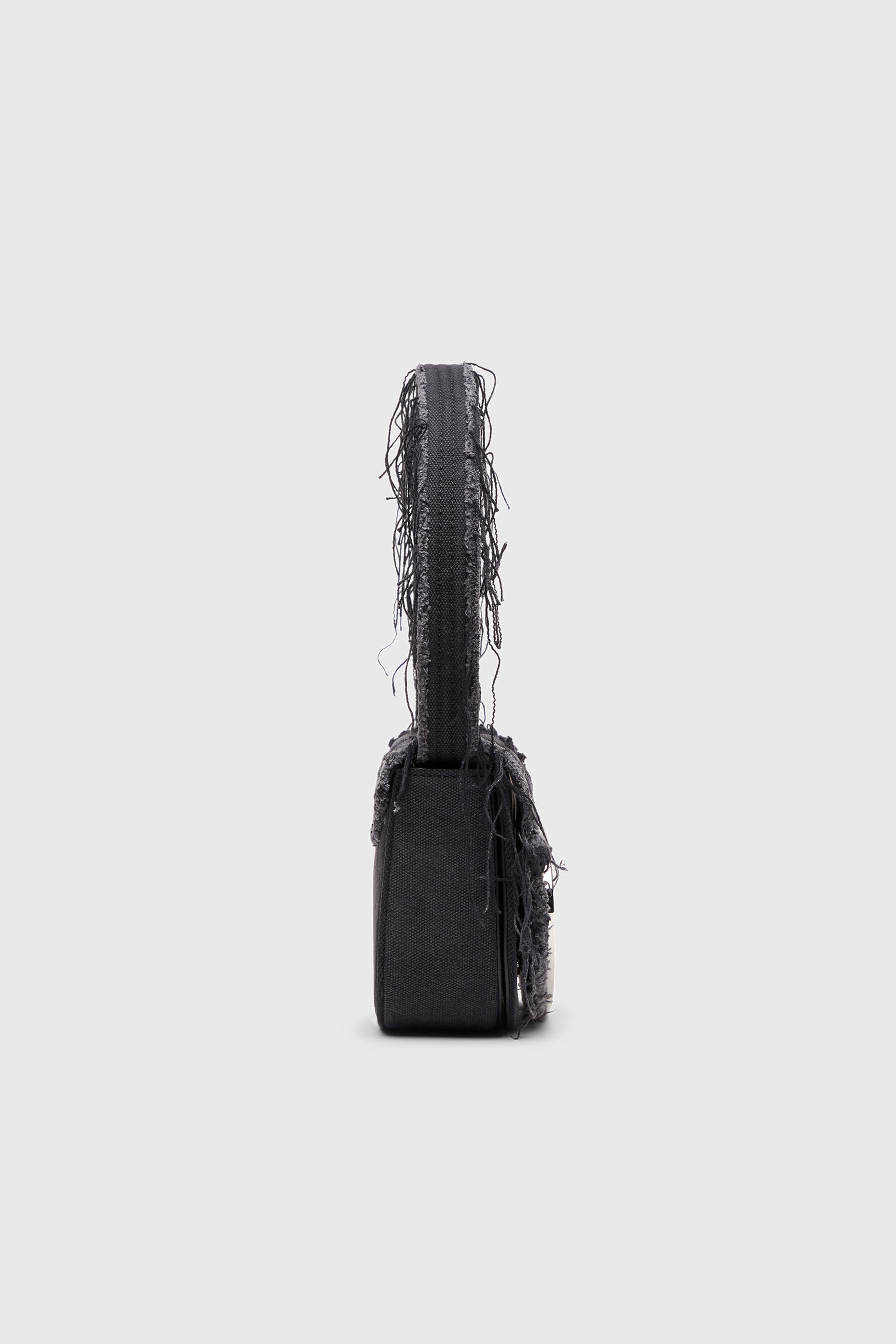 【美品】DIESEL 1DR ショルダーバッグ ブラック Women's 1DR-Iconic shoulder bag in canvas and leather | Black