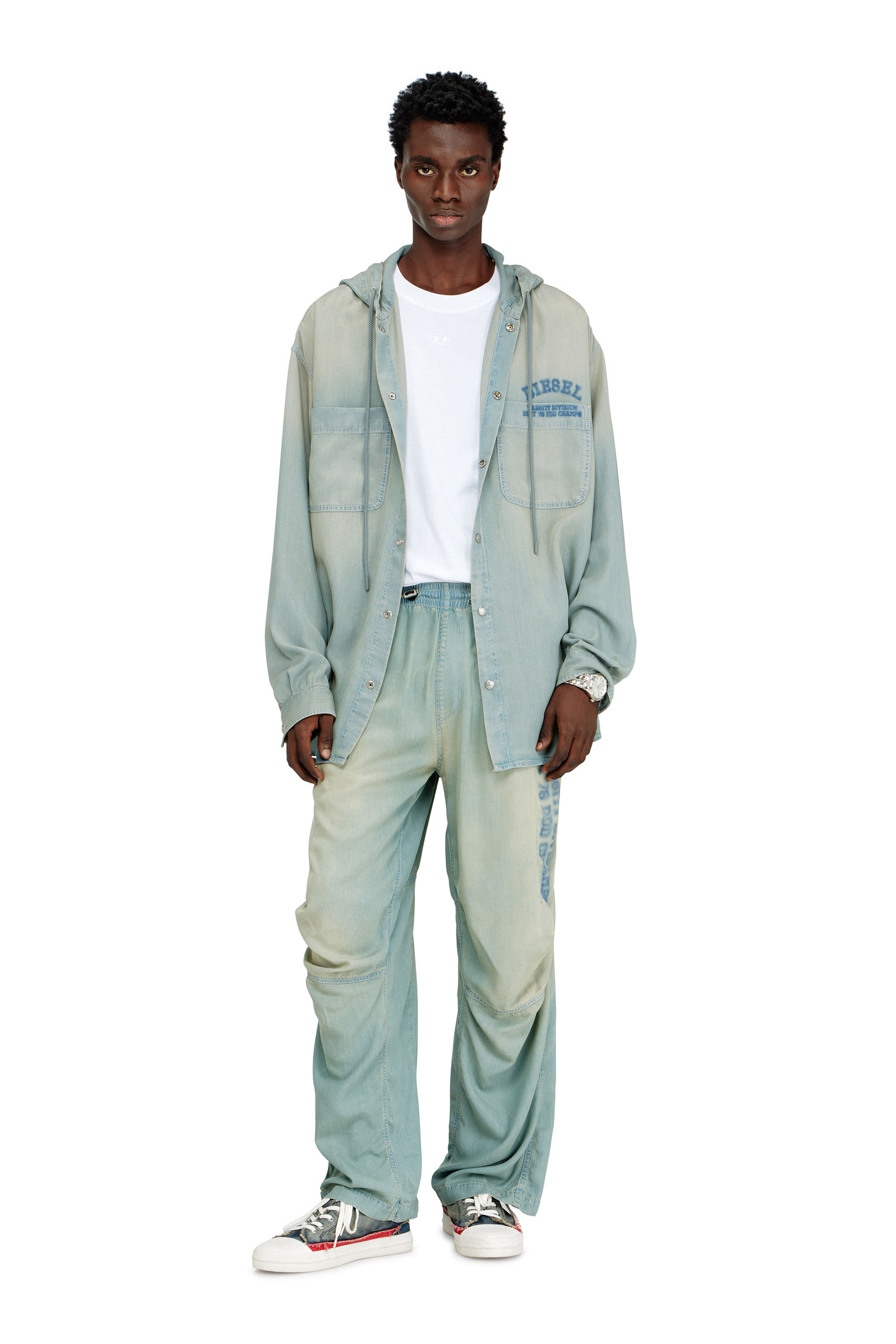 Women's Relaxed Jeans | Light Blue | Diesel D-Pari