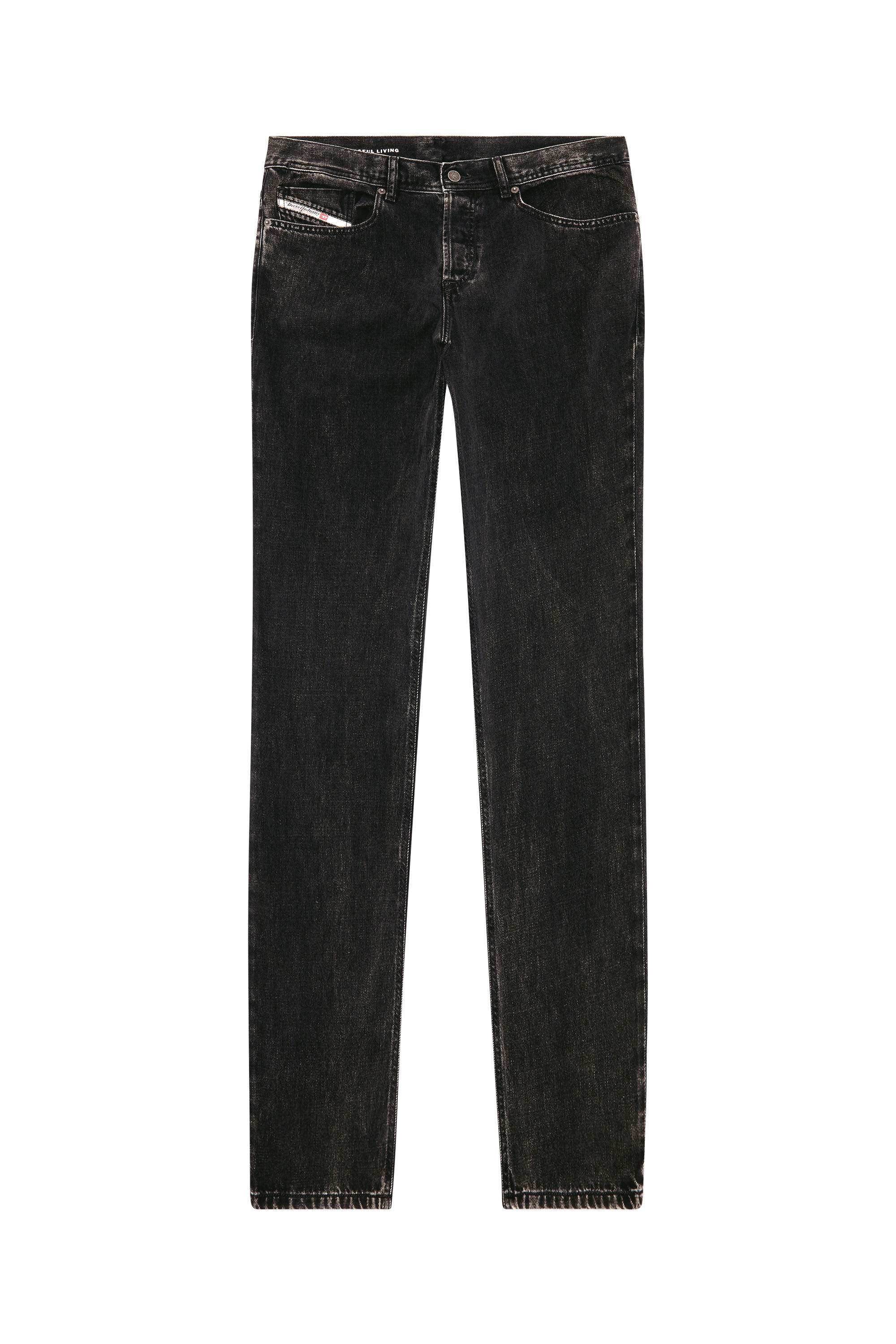 Diesel - Regular Jeans 2023 D-Finitive 068HN Homme, Noir/Gris foncé - Image 2