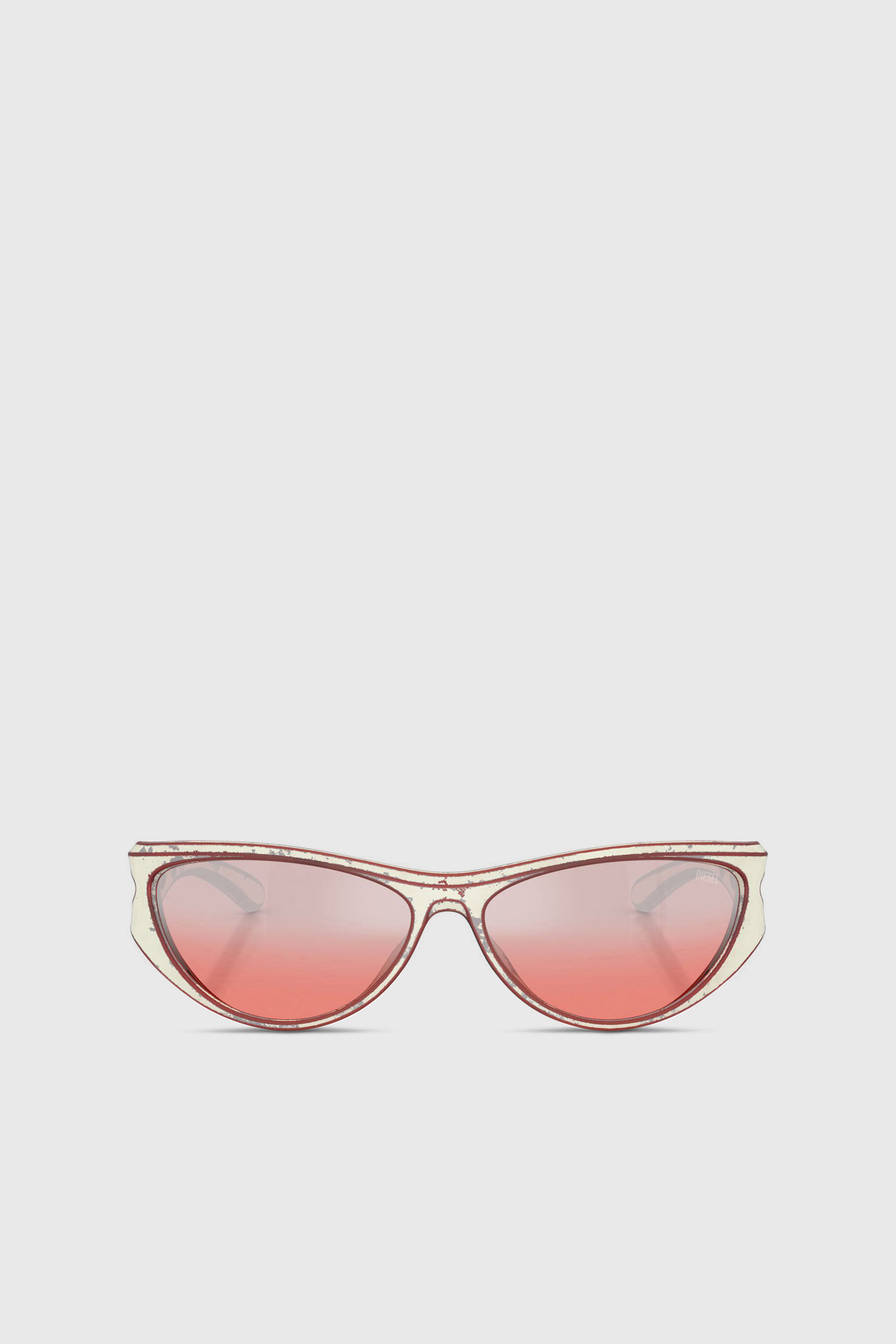 Diesel - 0DL3004U, Gafas de sol estilo cat-eye Unisex in Rojo - 1