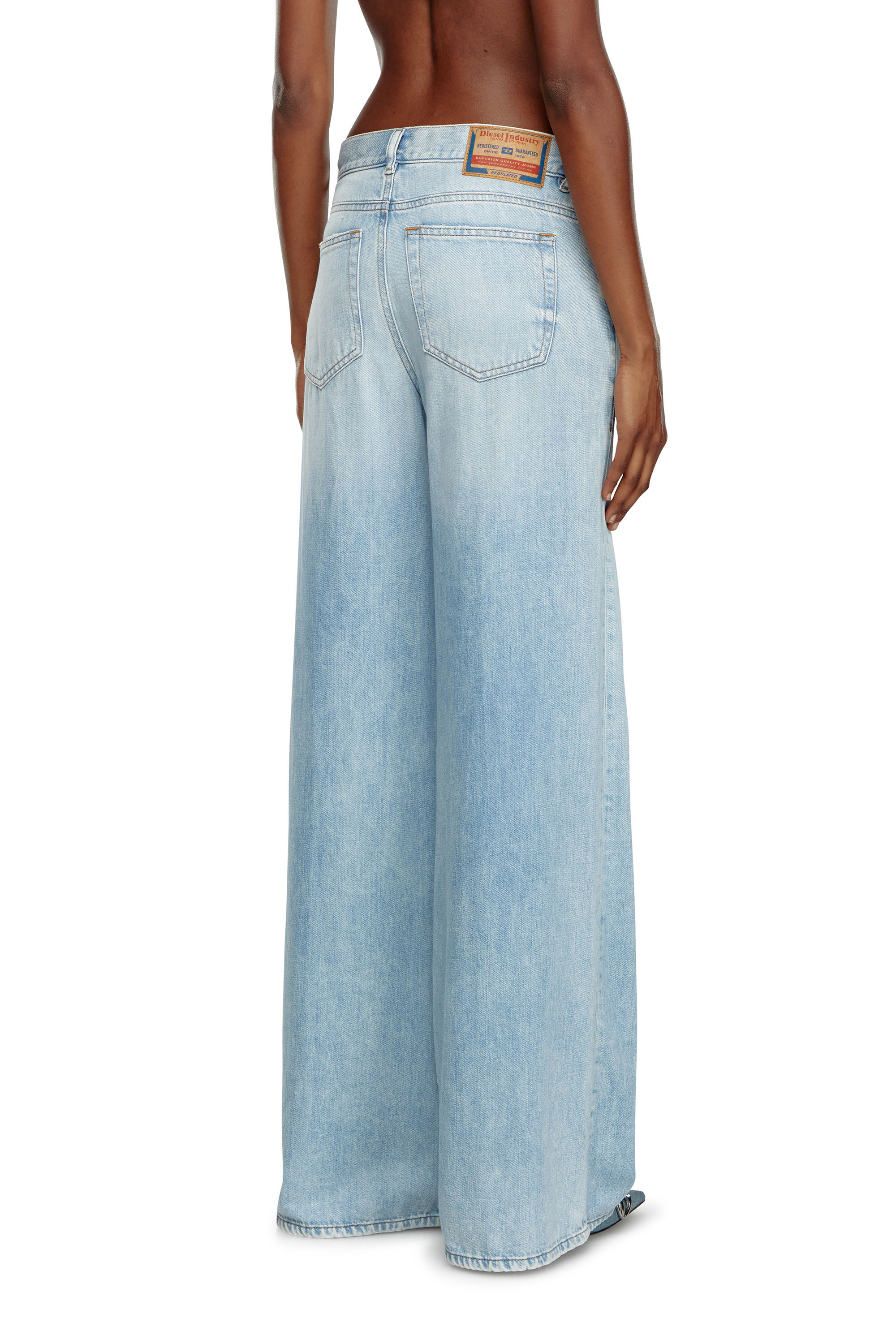 デニム・ジーパン AGOLDE Women Denim Pants A208 1535FRWA BLUE WOMEN DENIM PANTS – AGOLDE