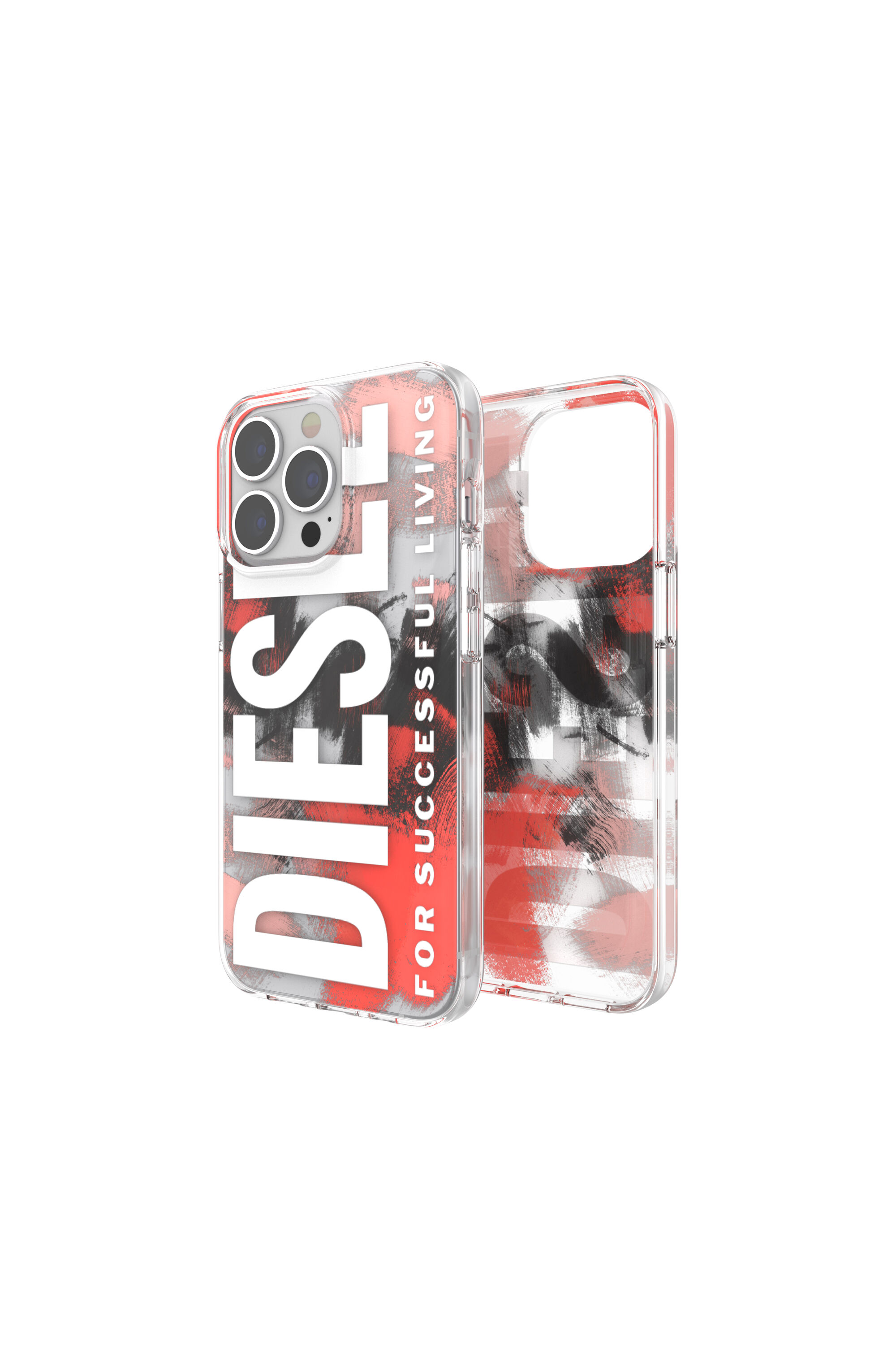 Diesel - 47207 STANDARDASE, Coque en TPU ultra-léger for iPhone 13/13Pro Mixte in Polychrome - 1