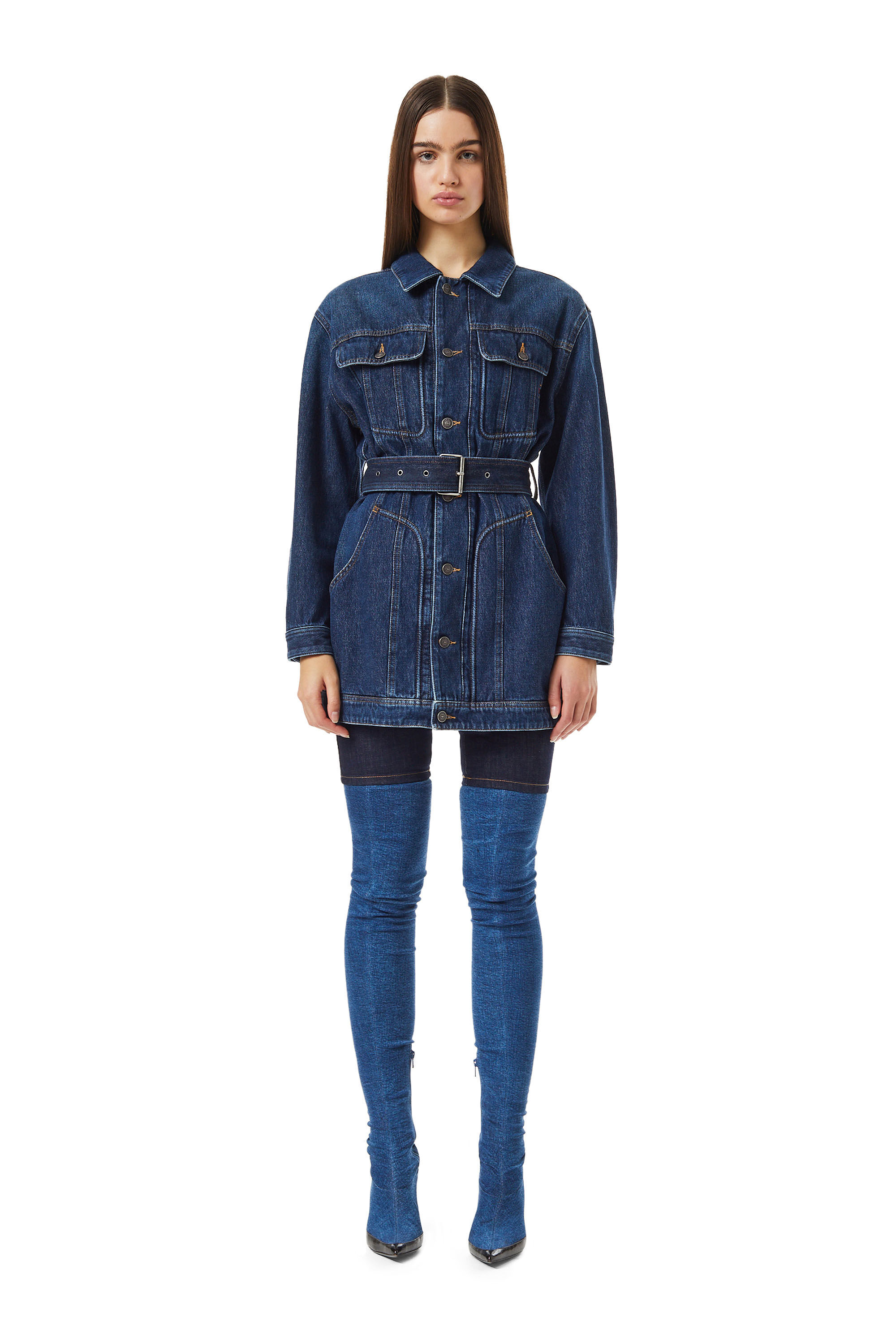DE-FLAMINIA TRUCKER COAT, 
