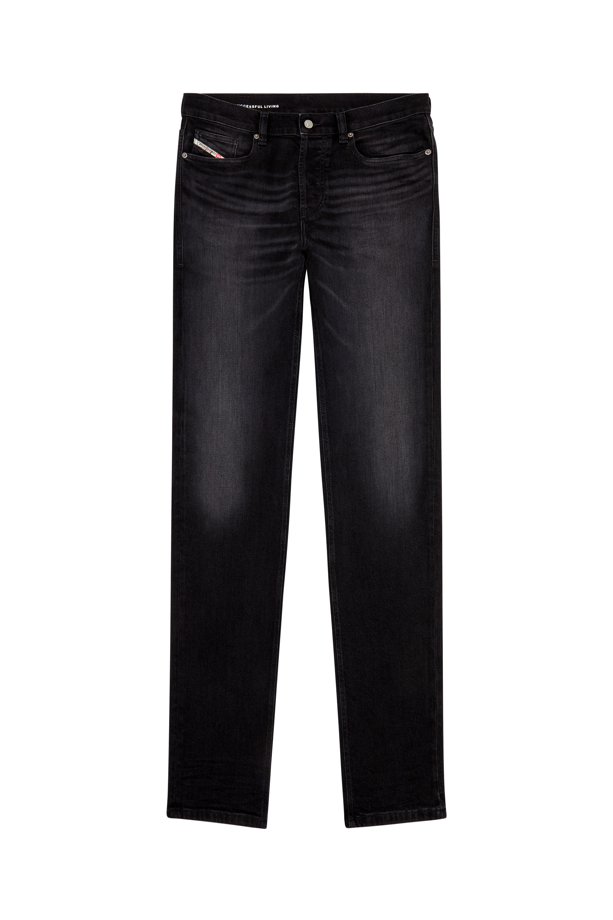 Men's Regular Skater Jeans | Black/Dark grey | Diesel 2010 D-Macs