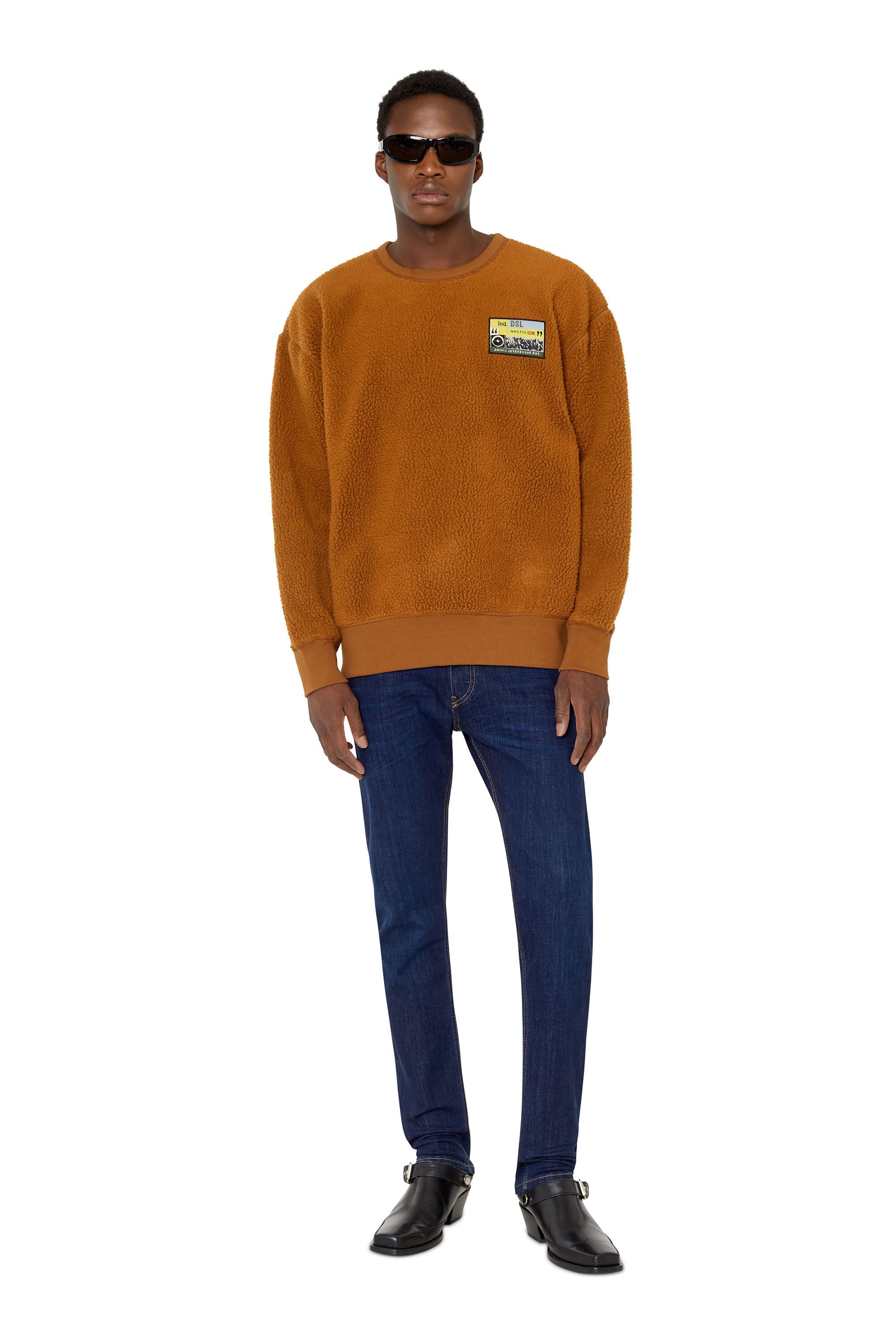 Diesel - Slim Jeans D-Luster 0IHAQ, Male's Slim Jeans - D-Luster in Dark Blue - 1