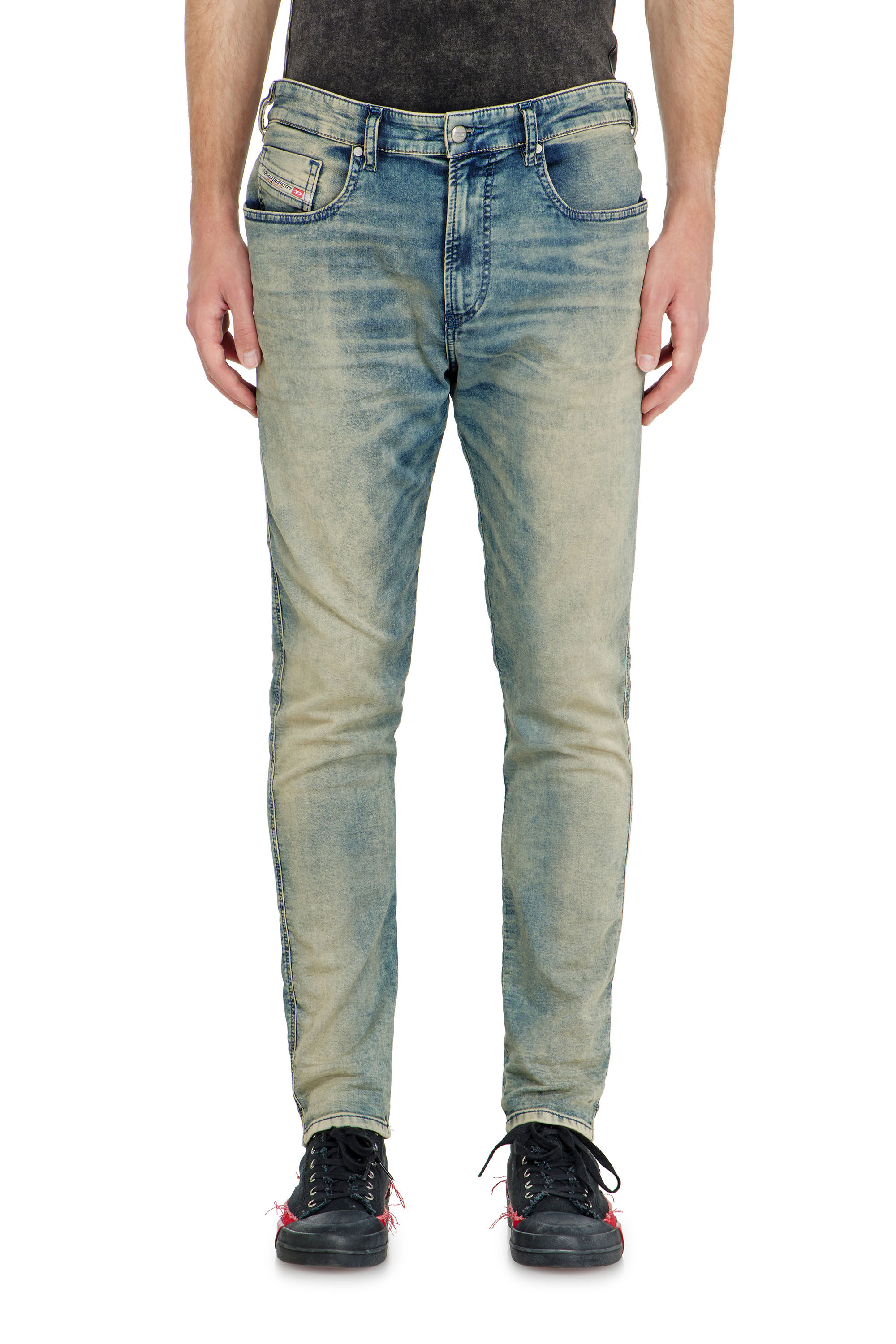 Diesel - Male's Slim 2062 D-Strukt Joggjeans&reg; 09P60, Medium Blue - 2